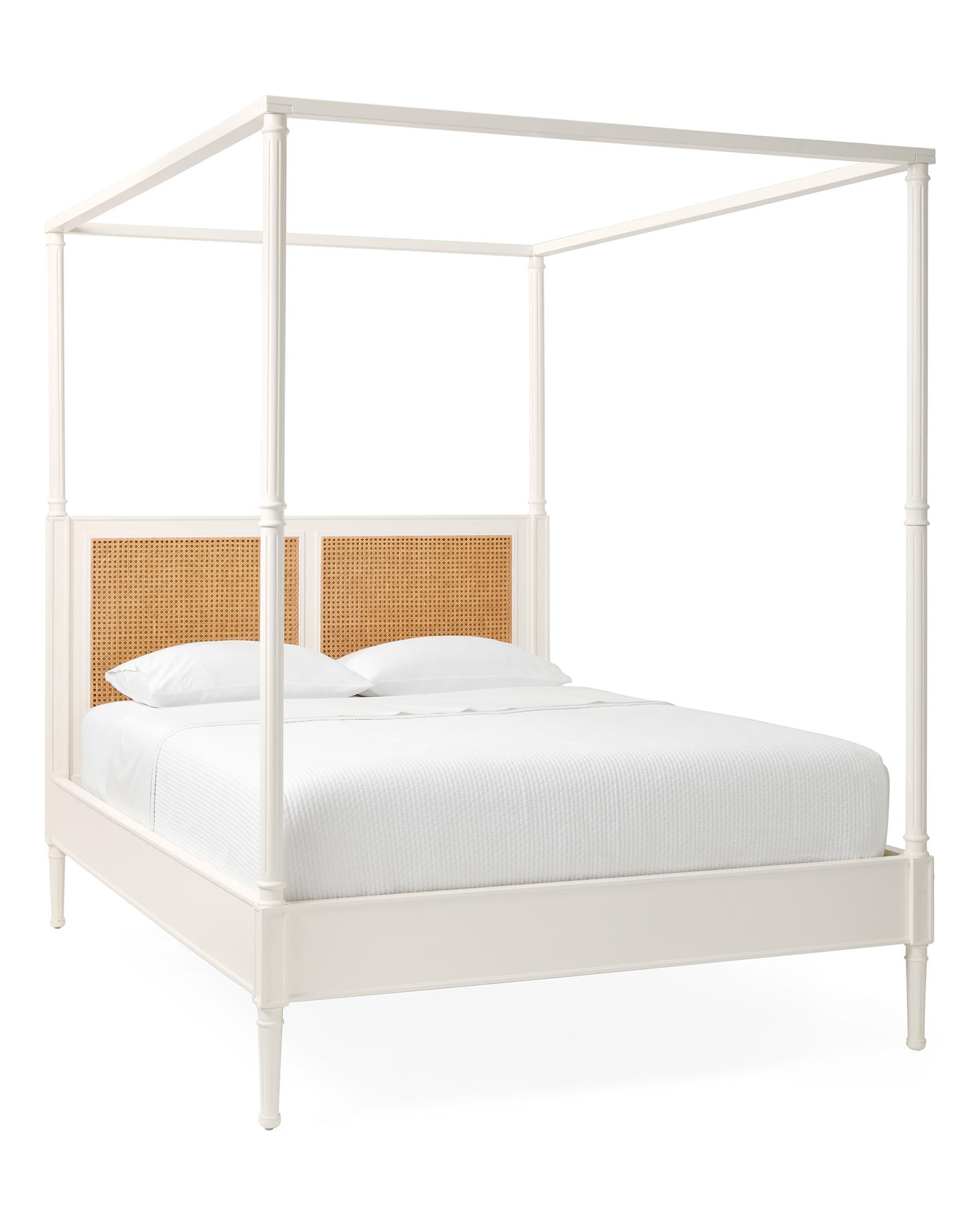 Harbour Cane Four Poster Bed | Serena & Lily
