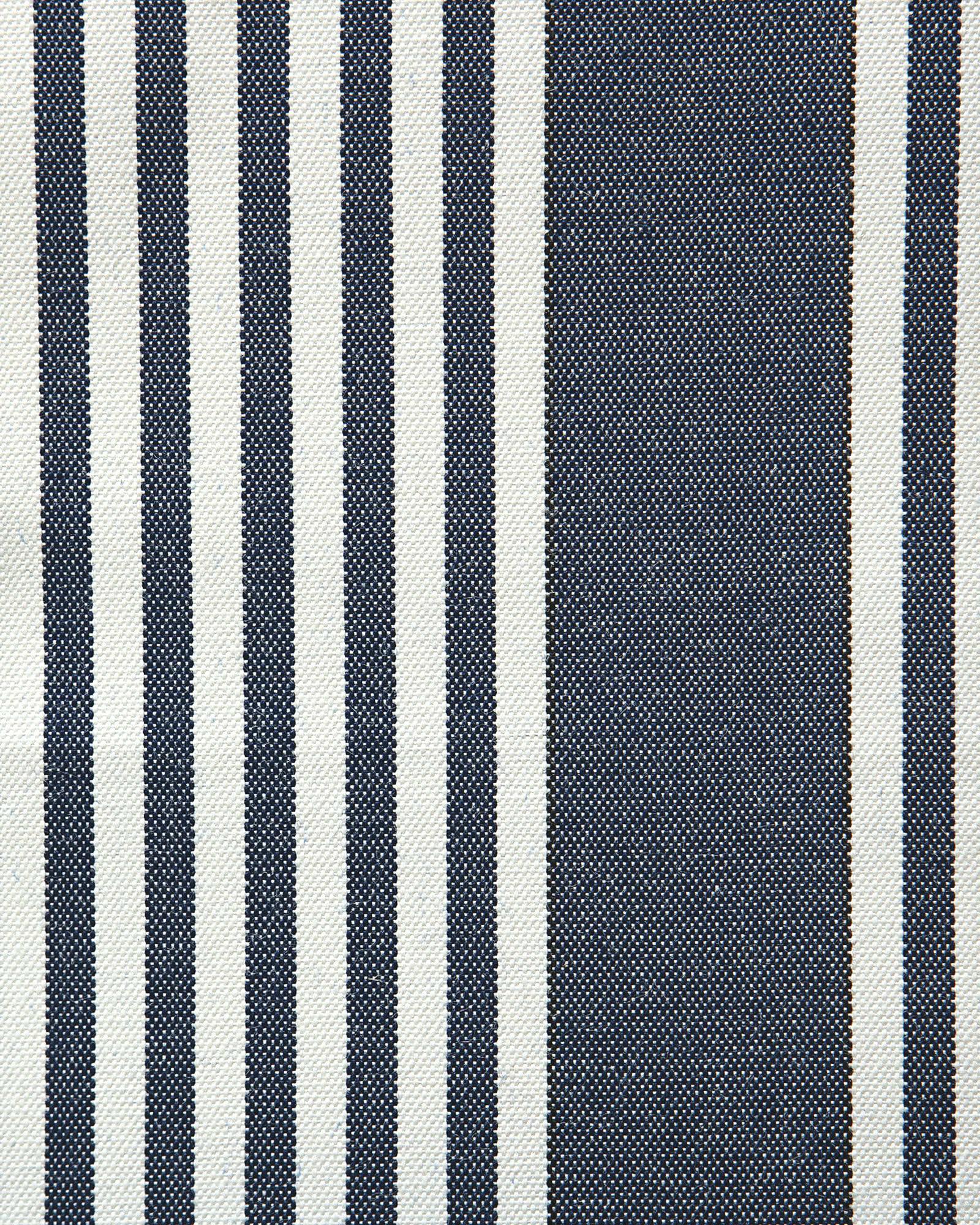 Perennials Performance Cabana Stripe - Indigo | Serena and Lily