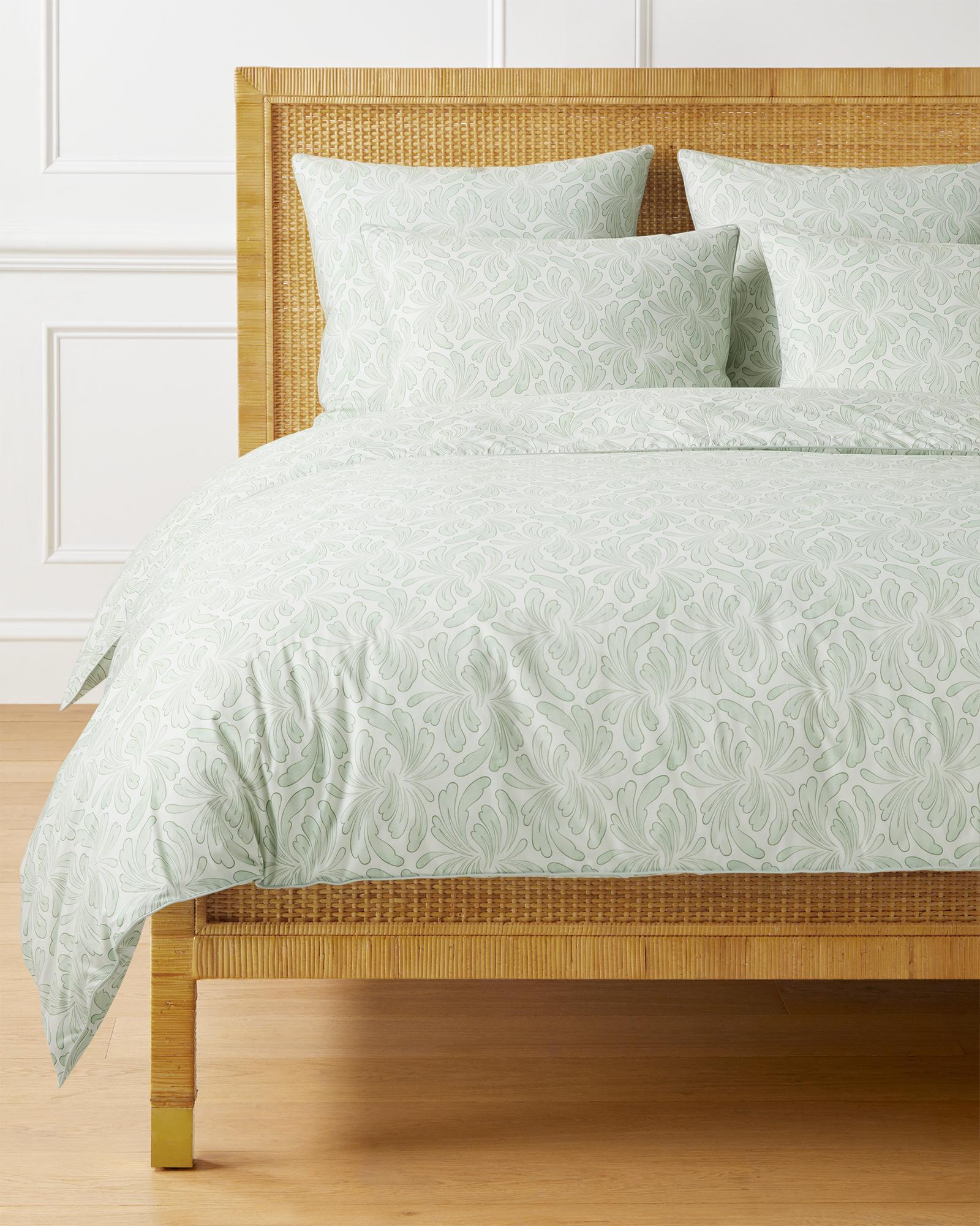 Marisol Percale Duvet Cover | Serena and Lily