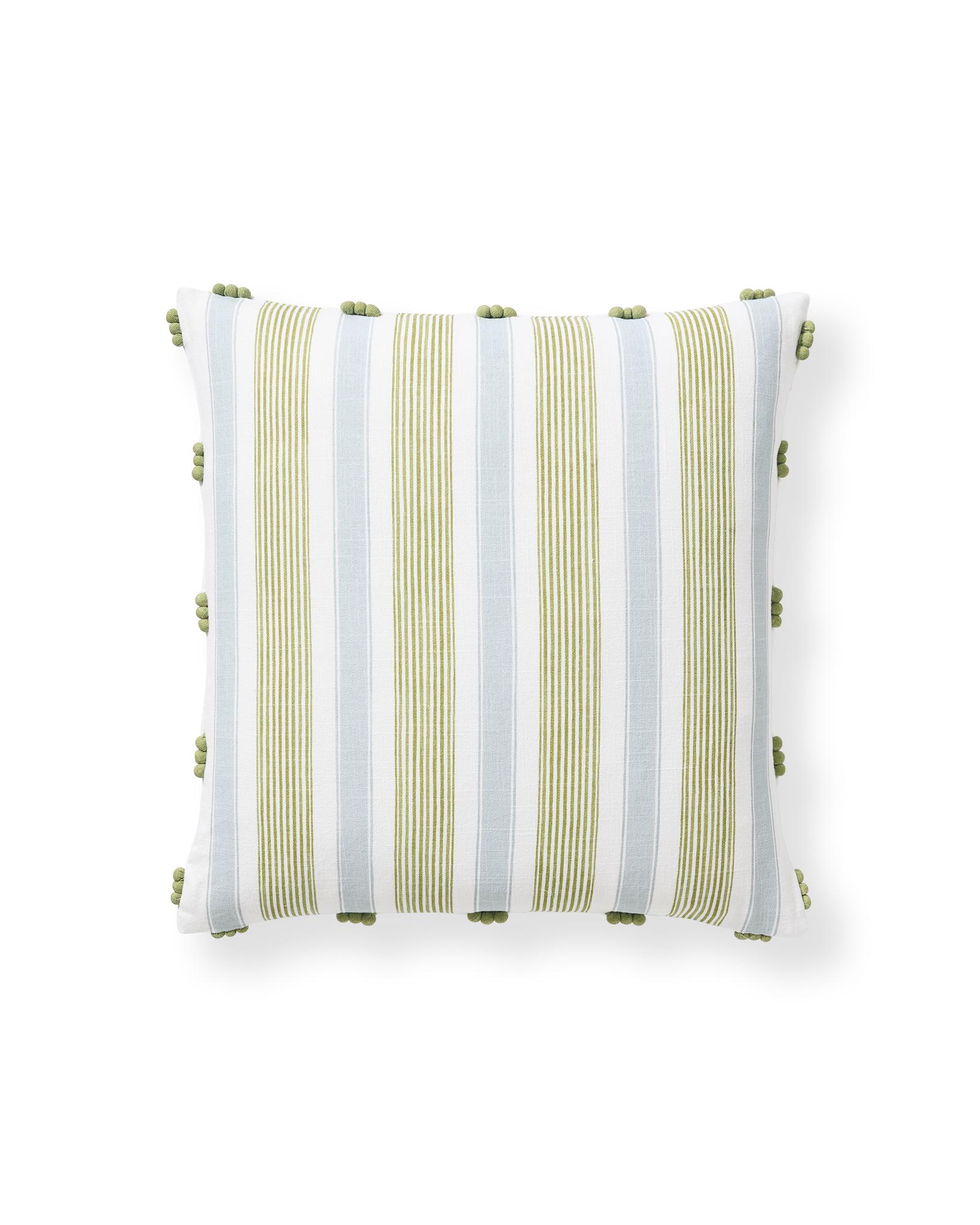Sapri Pillow Cover - Sky/Pear 20" square