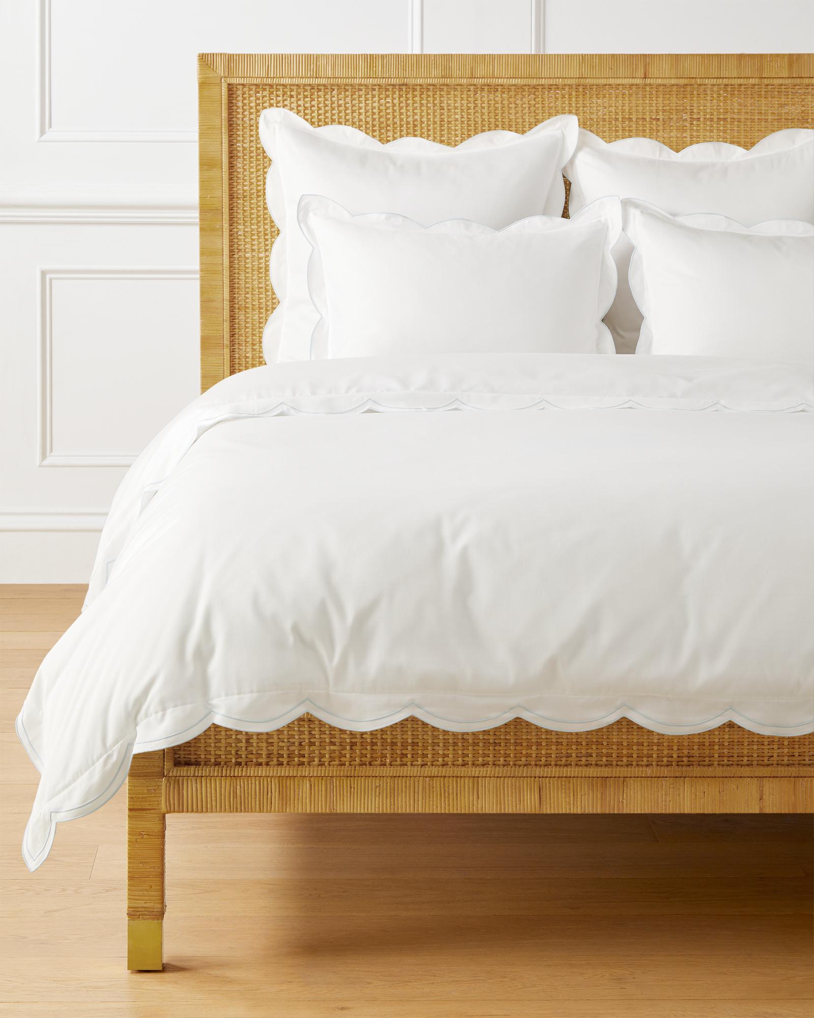Scallop Sateen Bedding Set