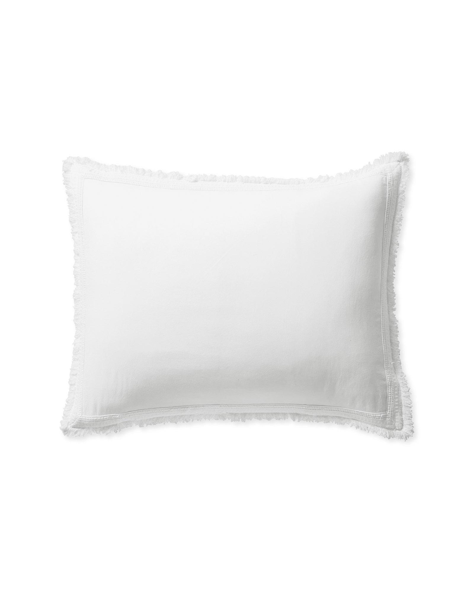 Solana Percale Sham Serena and Lily