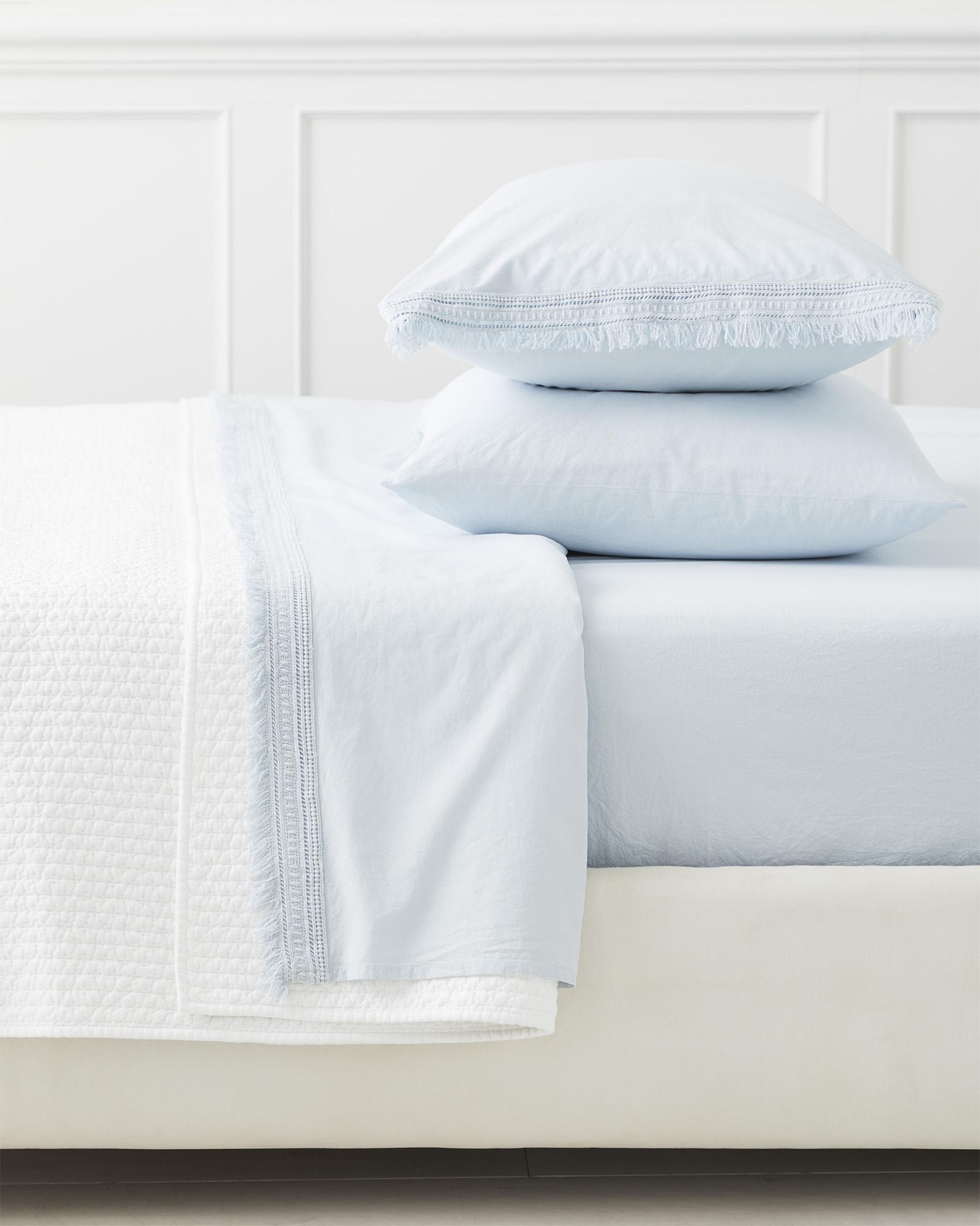 Solana Percale Pillowcases (Set of 2) | Serena and Lily