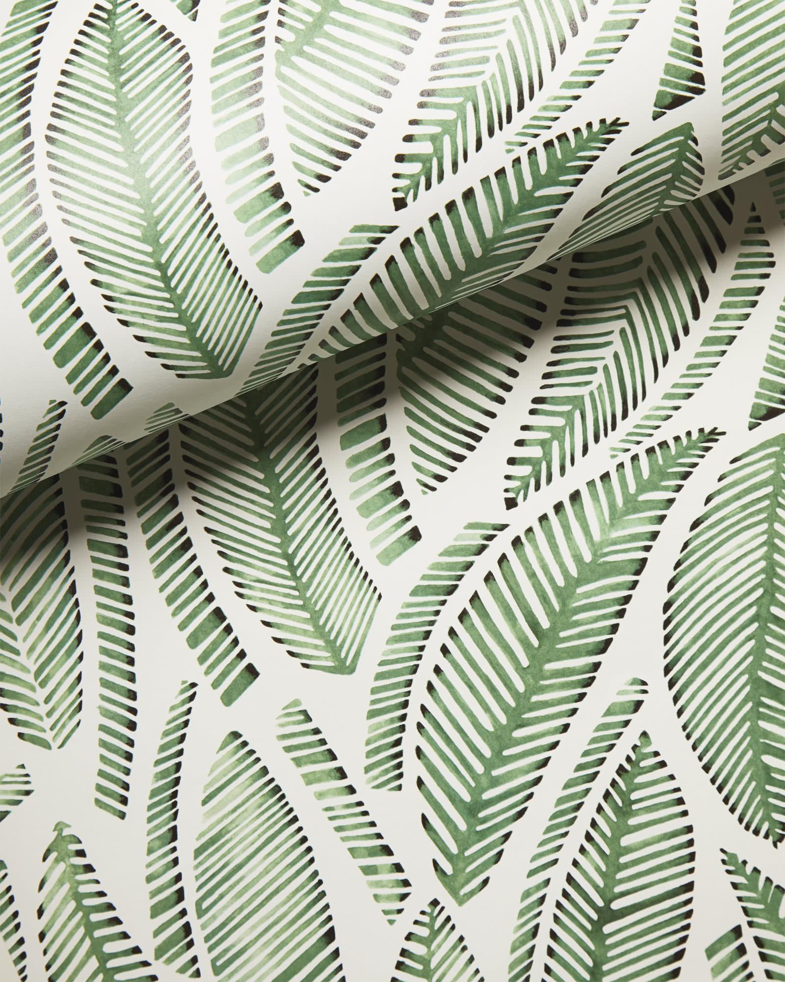 NEW Serena & Lily Summerside top Wallpaper-Evergreen