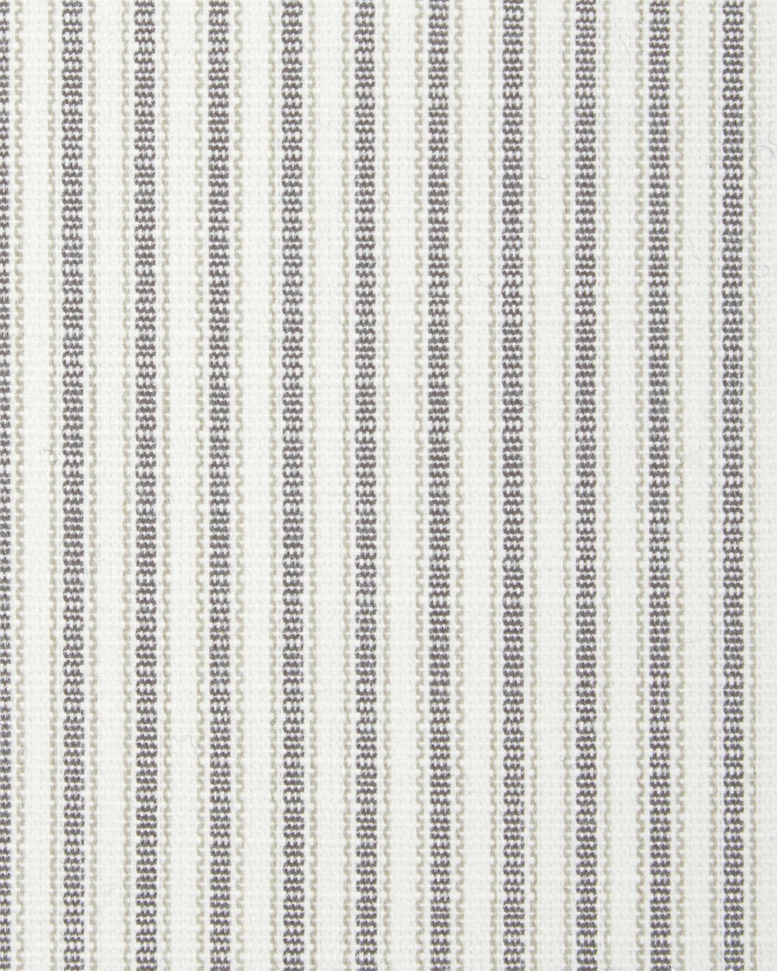 Pewter Pinstriped Woven Linen Cloth Napkin