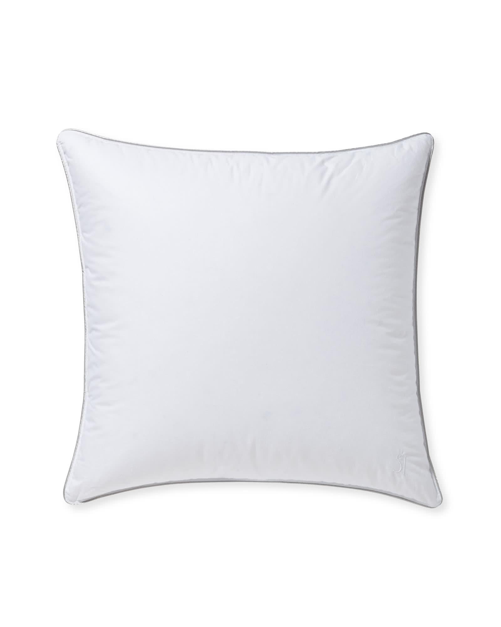 Goose Feather Throw Pillow Insert, White Bed And Couch Pillows