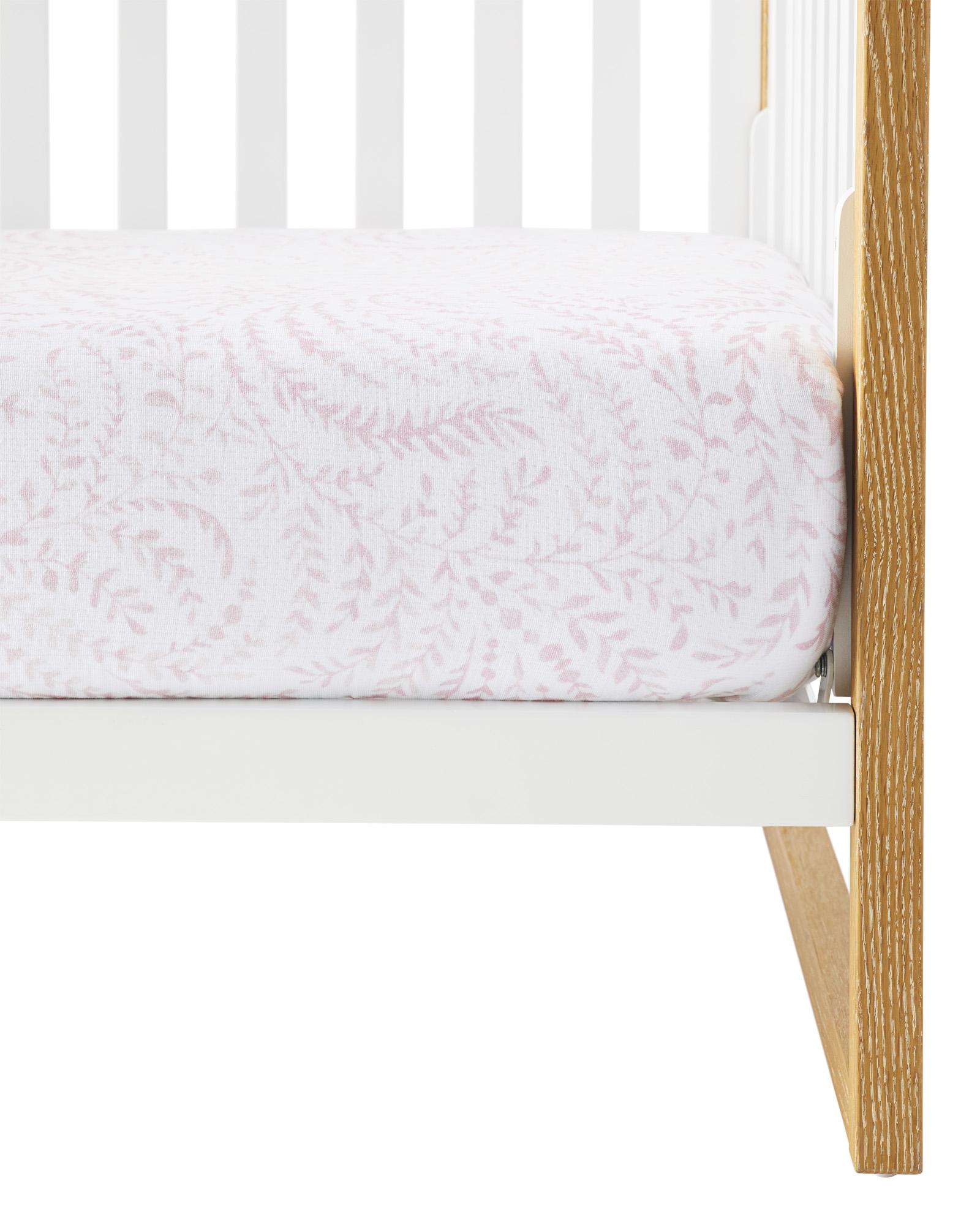 White and hotsell gold crib bedding