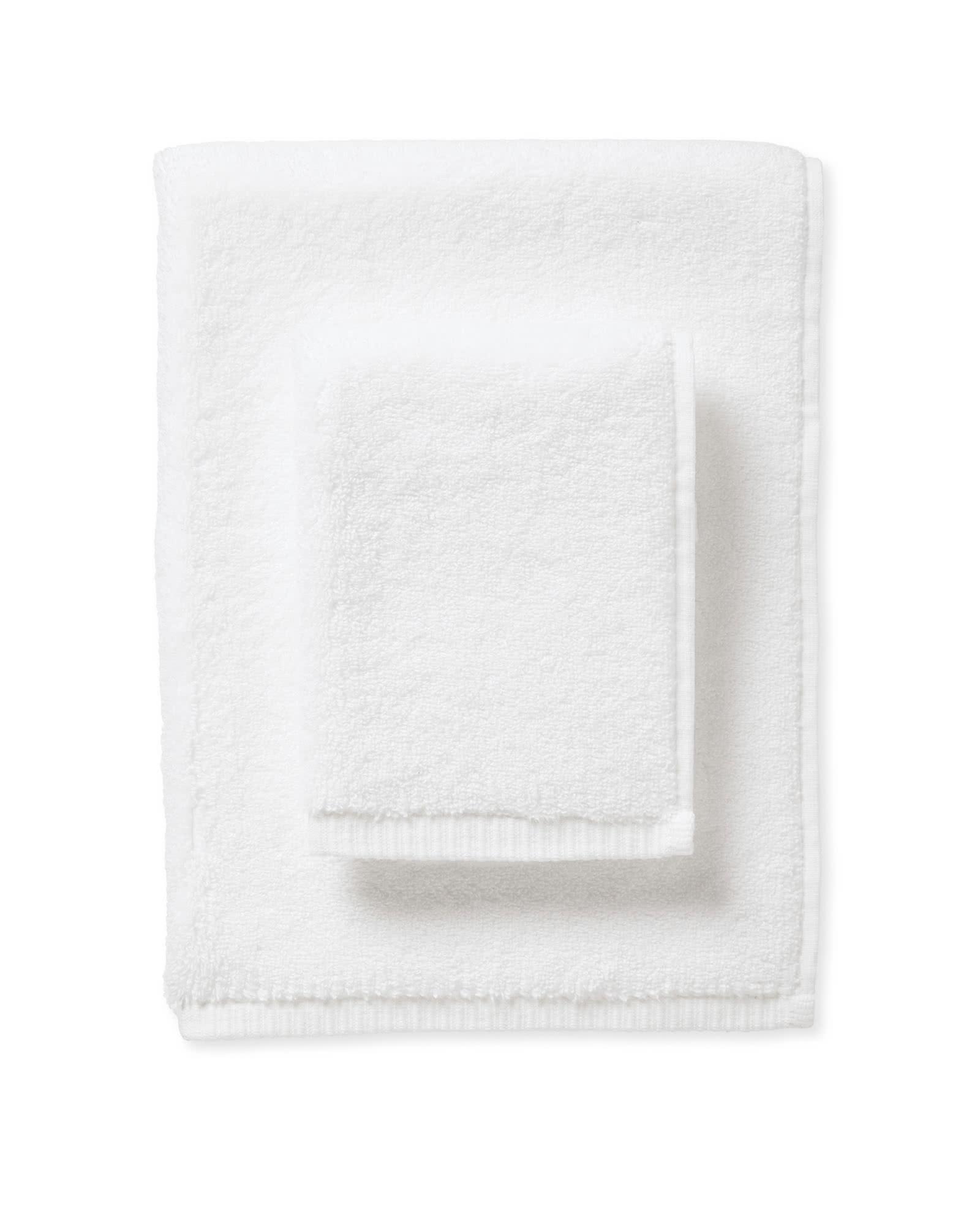 Sonoma Turkish Cotton Bath Collection in White, Bath Towel | Serena & Lily