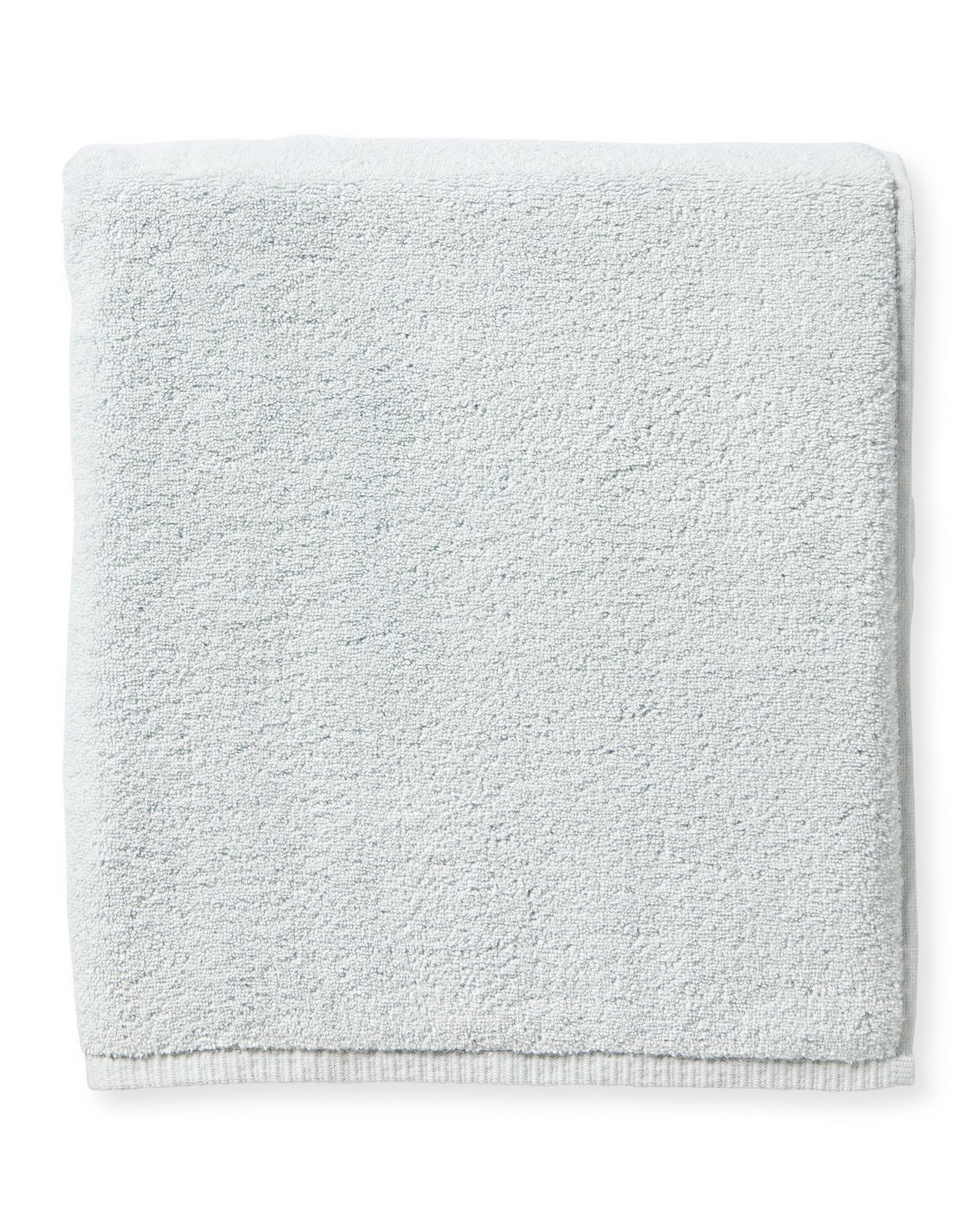Sonoma Turkish Cotton Bath Towel | Coastal Blue | Serena and Lily