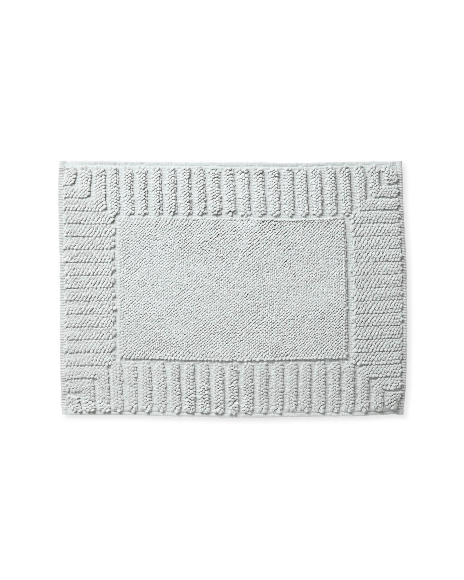 Guerneville Bath Mat in White