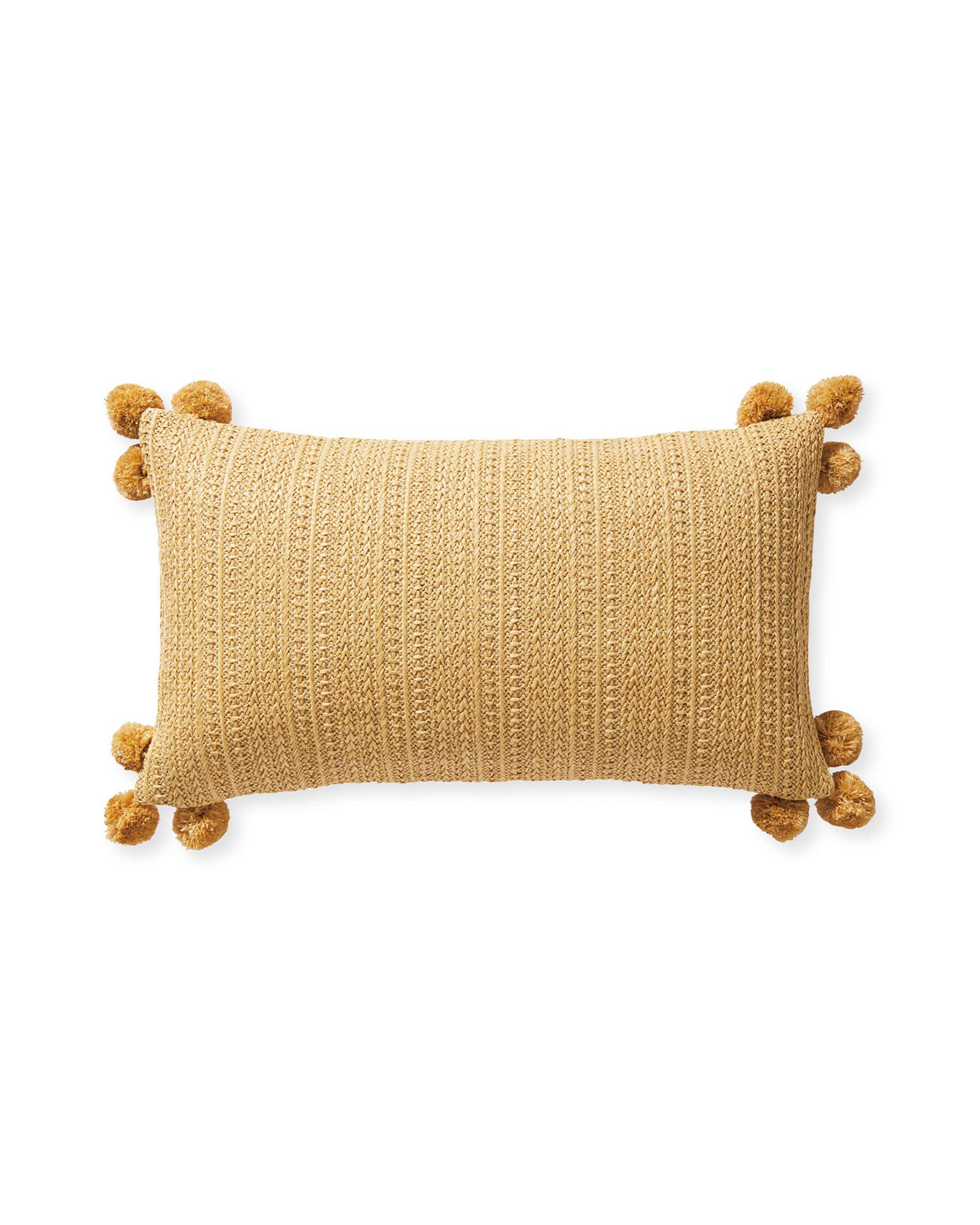 Raffia discount pillow covers