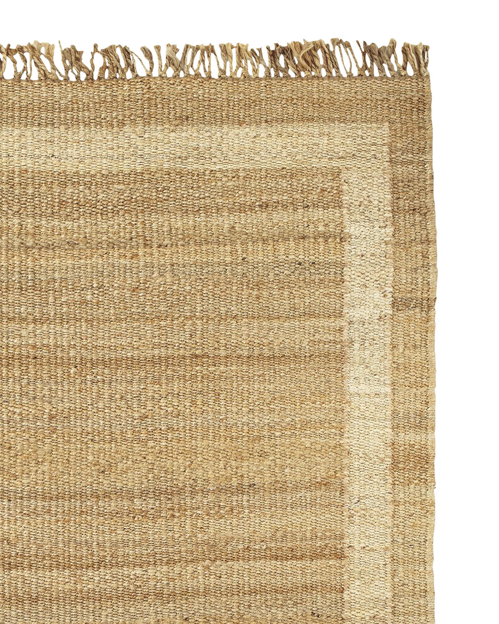 Jute Border Rug Swatch Serena and Lily