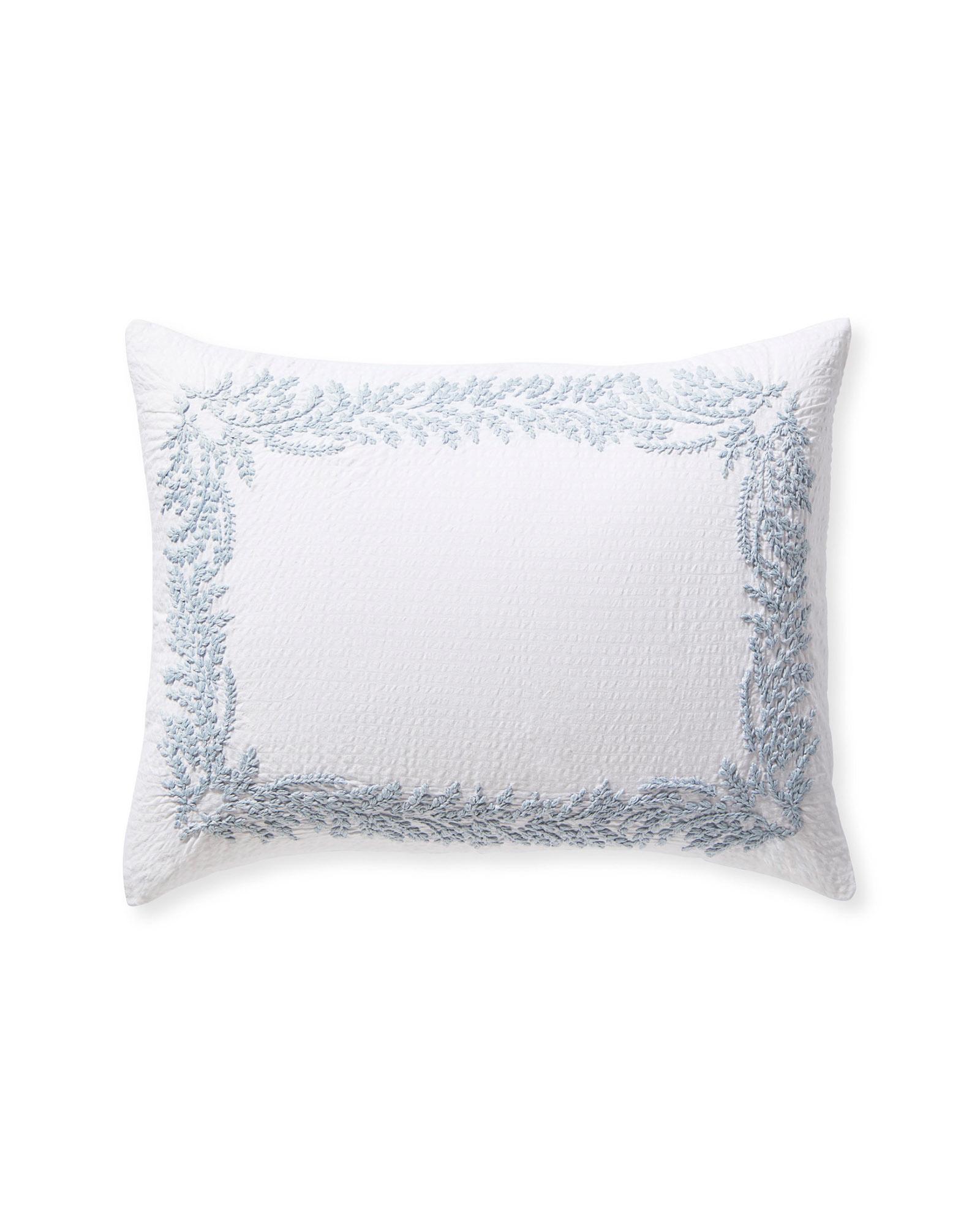 Westport Sham euro coastal blue