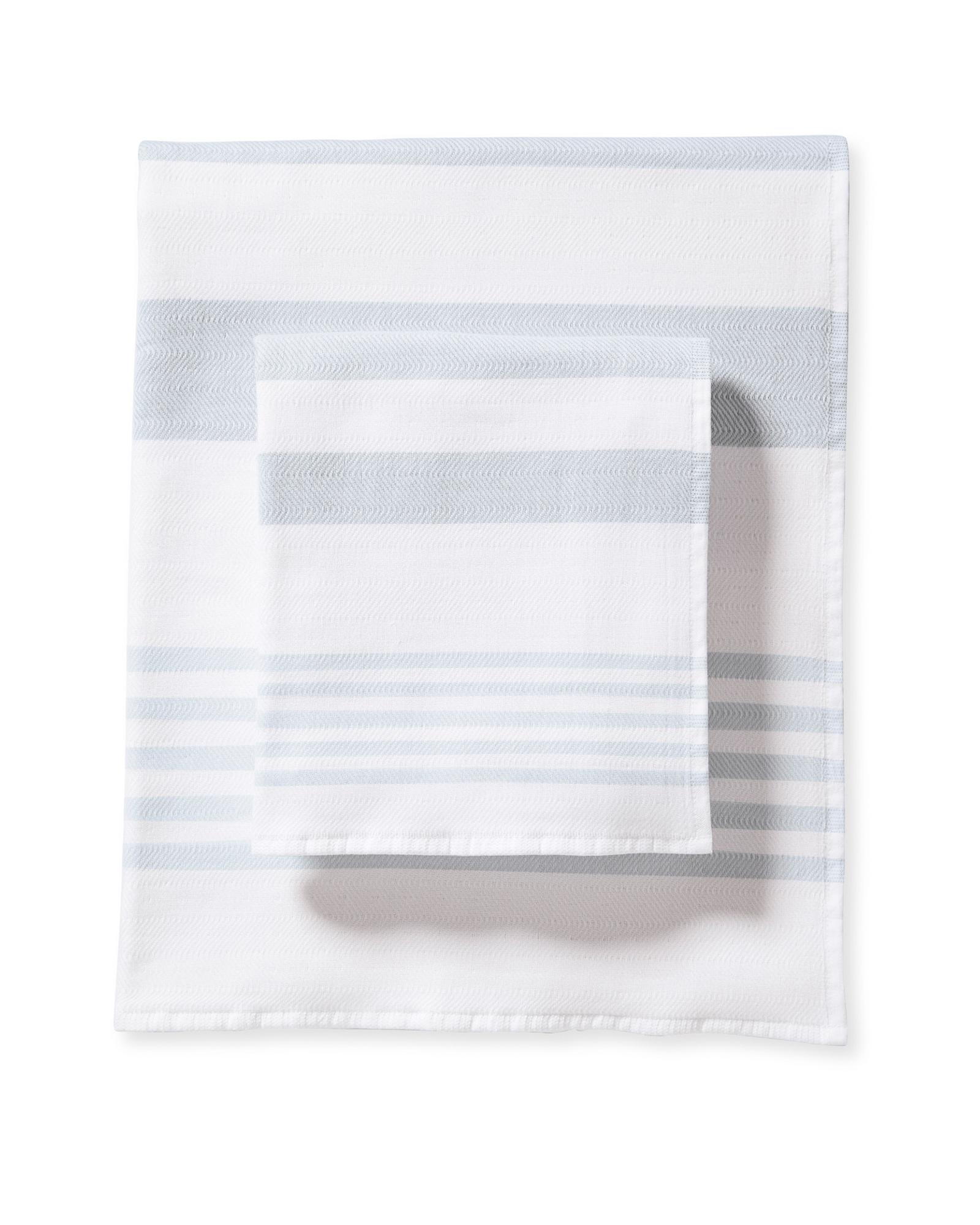 Lily Pad Linen Tea Towel