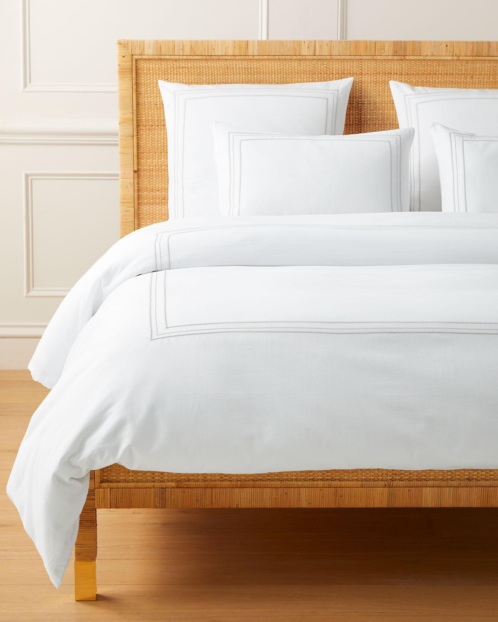 Soho Sateen Duvet Cover - Fog