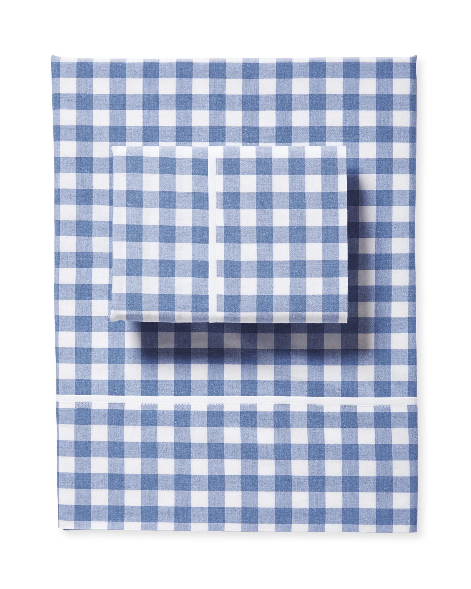 Gingham Kids Washcloth Sets