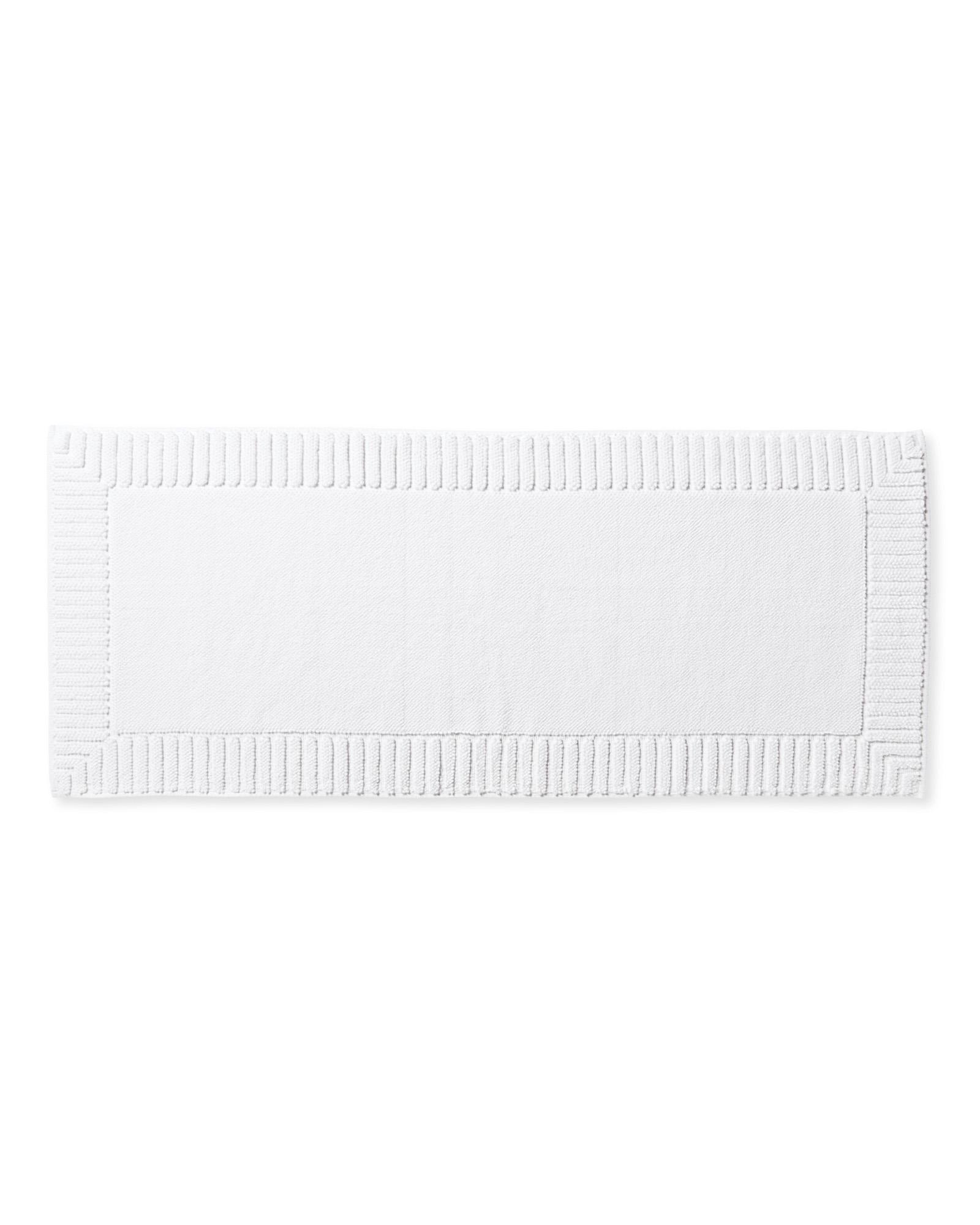 Guerneville Bath Mat White