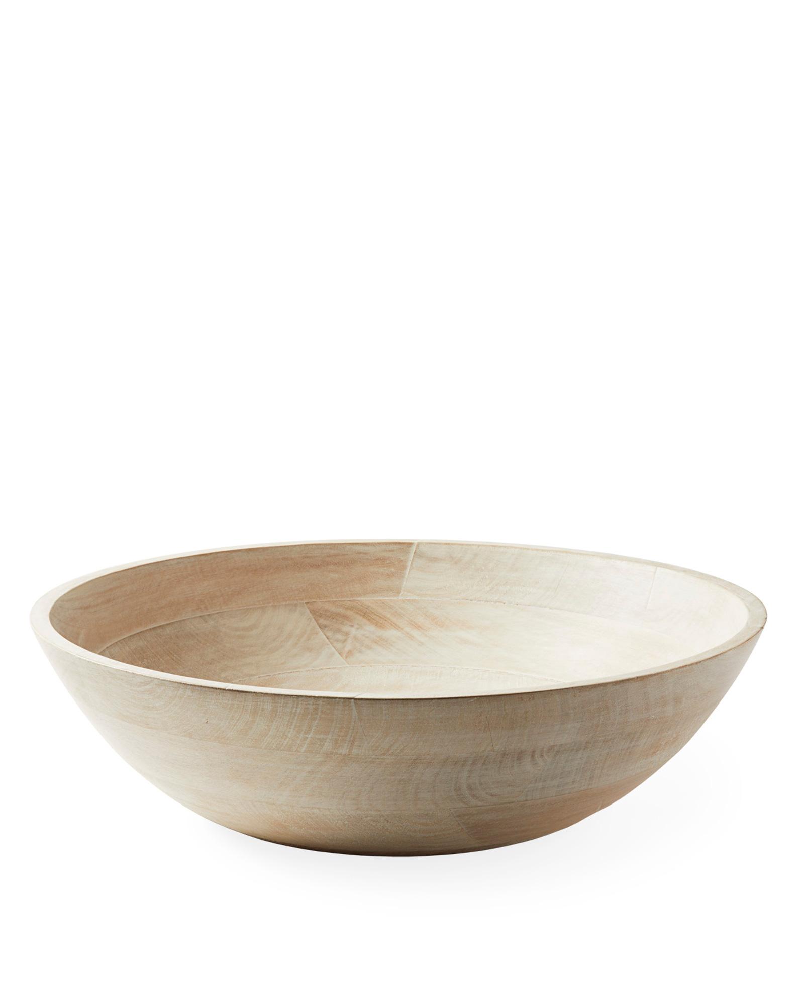 Large Wooden Salad Bowl Serena & Lily