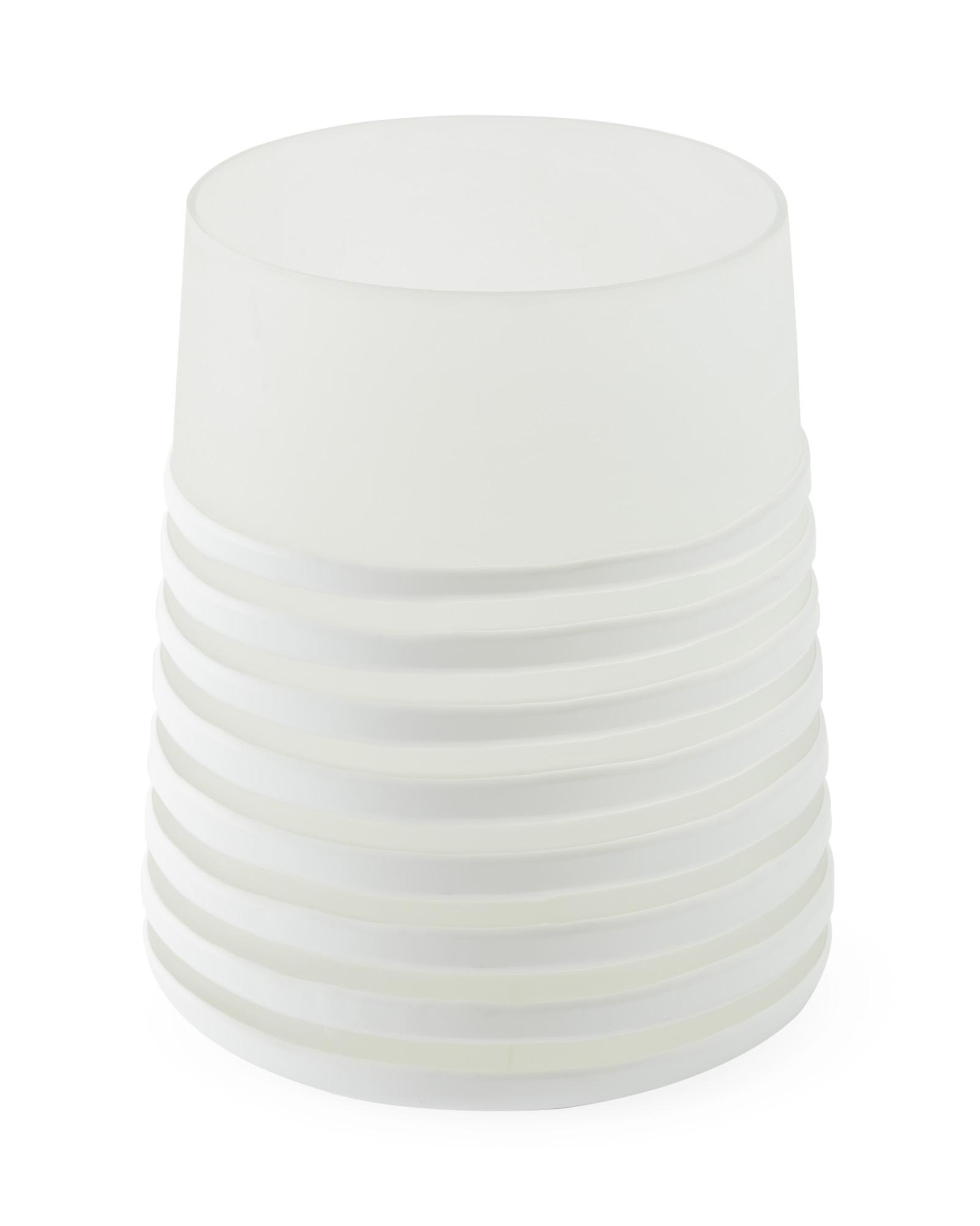 Striped Glass Vase Serena and Lily