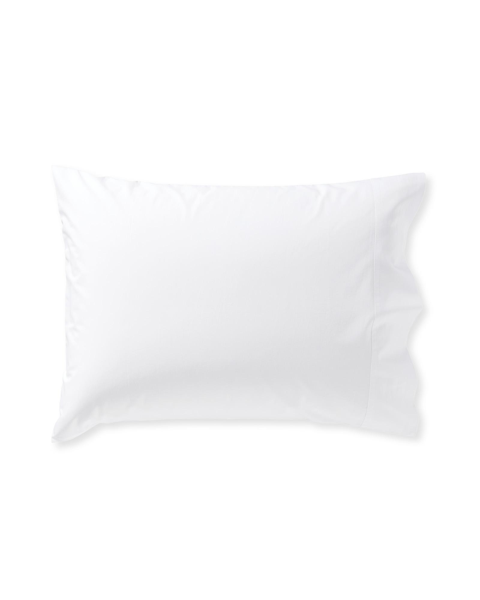 2 white 2024 pillow cases