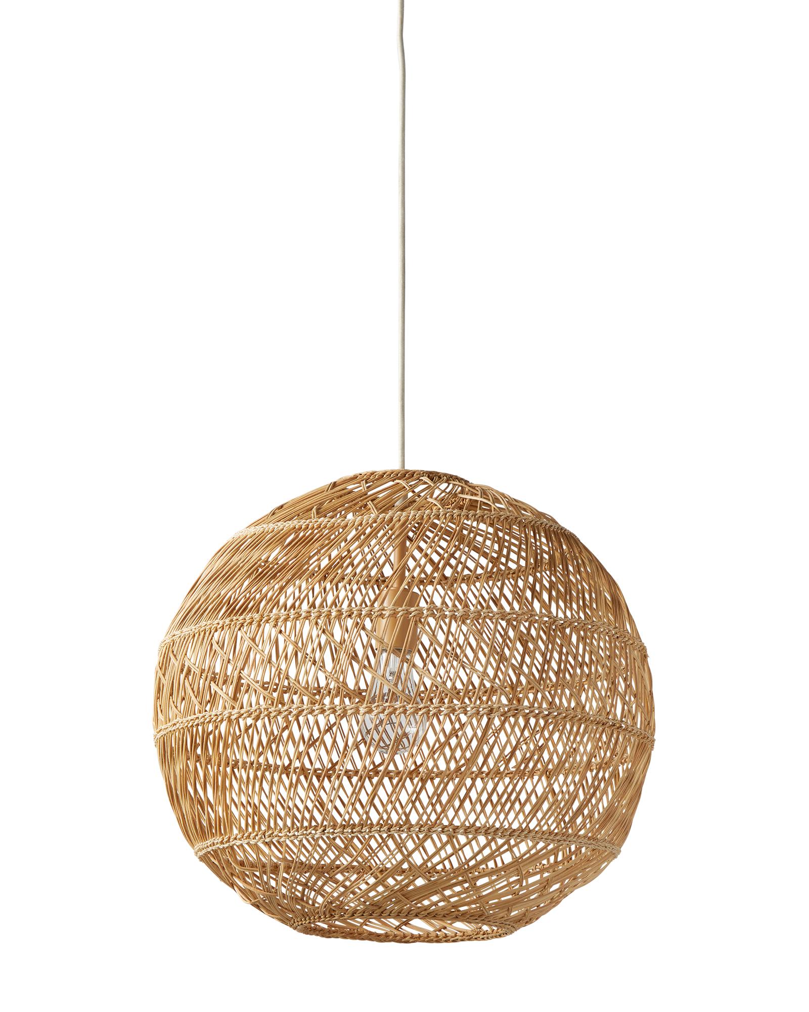 Round hanging deals light fixture