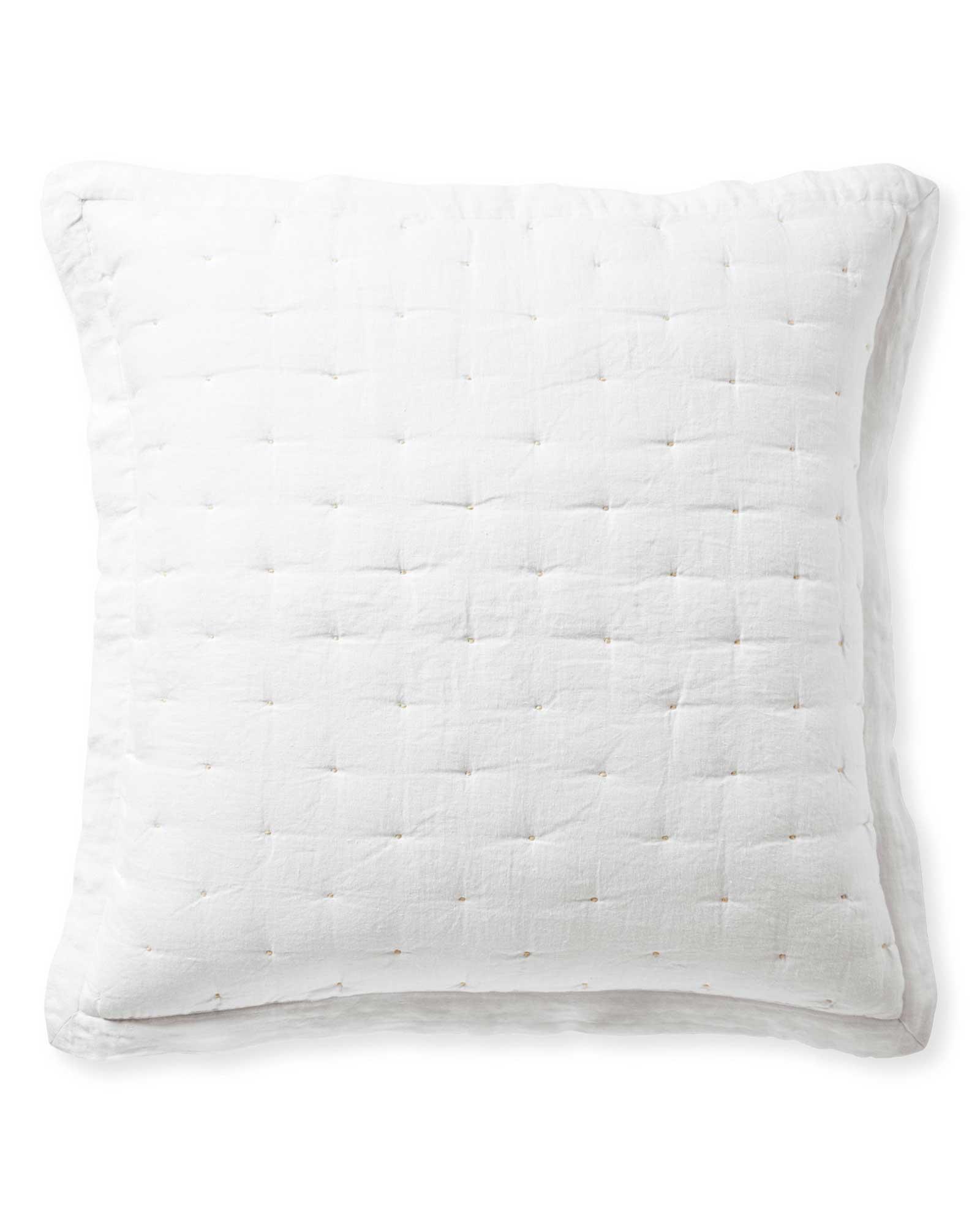 Serena and Lily Sutter Linen Sham (Euro, White)