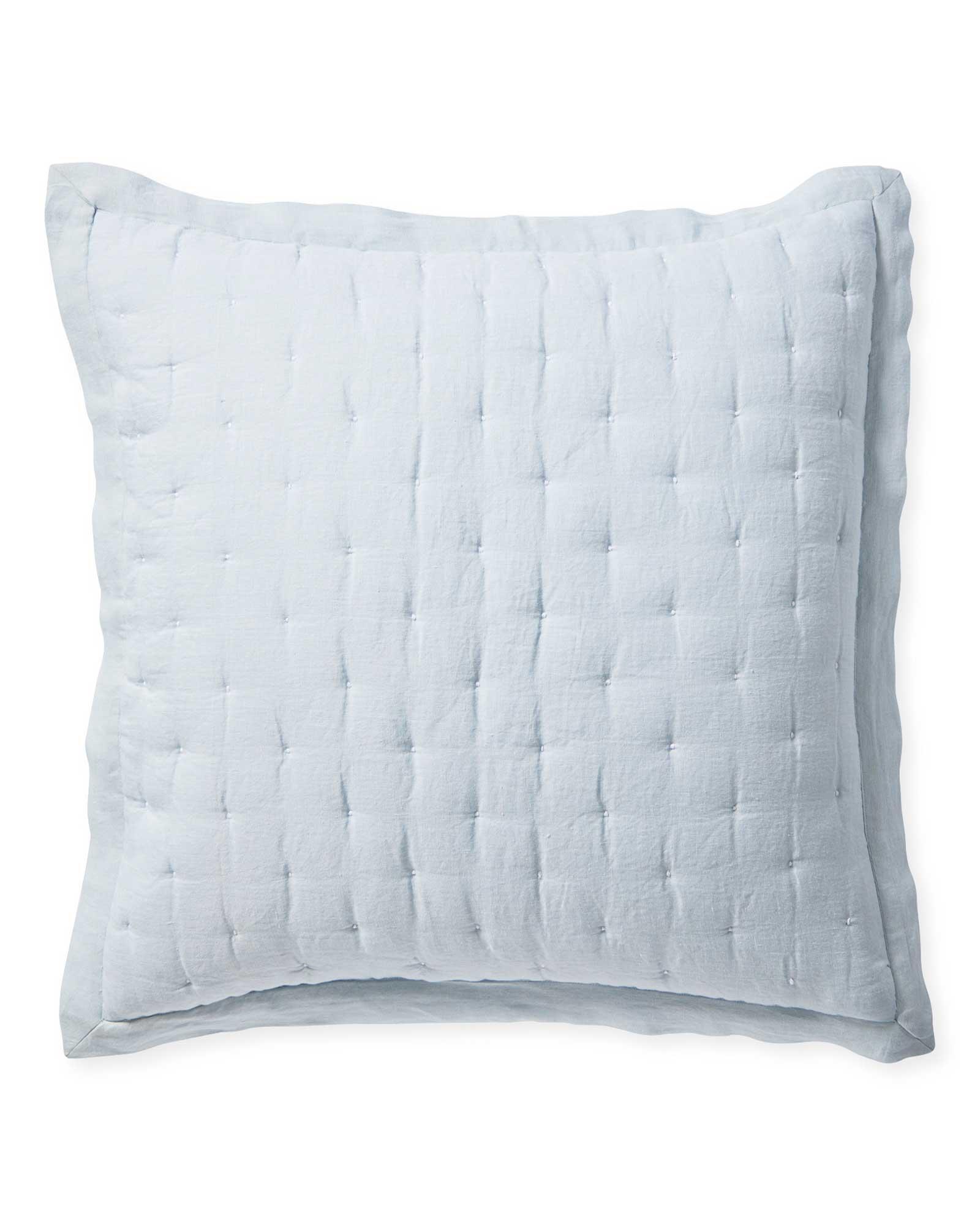 Linen Quilted Pillow Shams