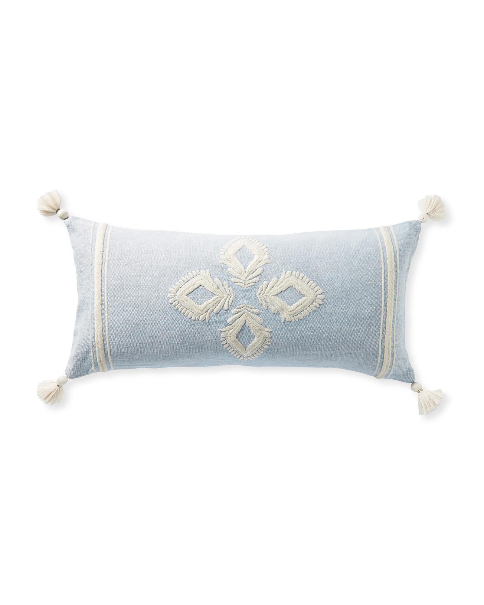 Fairhope Pillow Cover in Coastal Blue, 22 Sq | Serena & Lily
