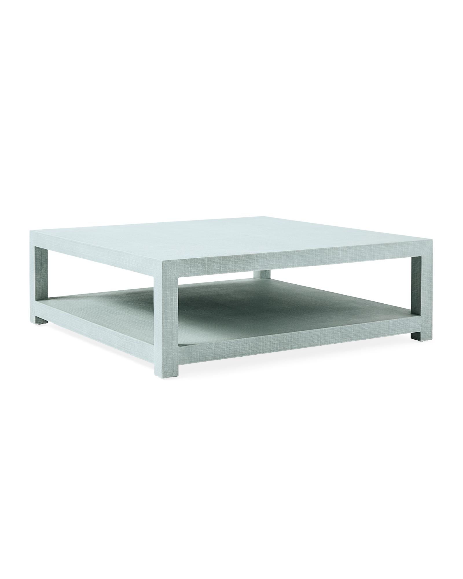 Square coastal deals coffee table