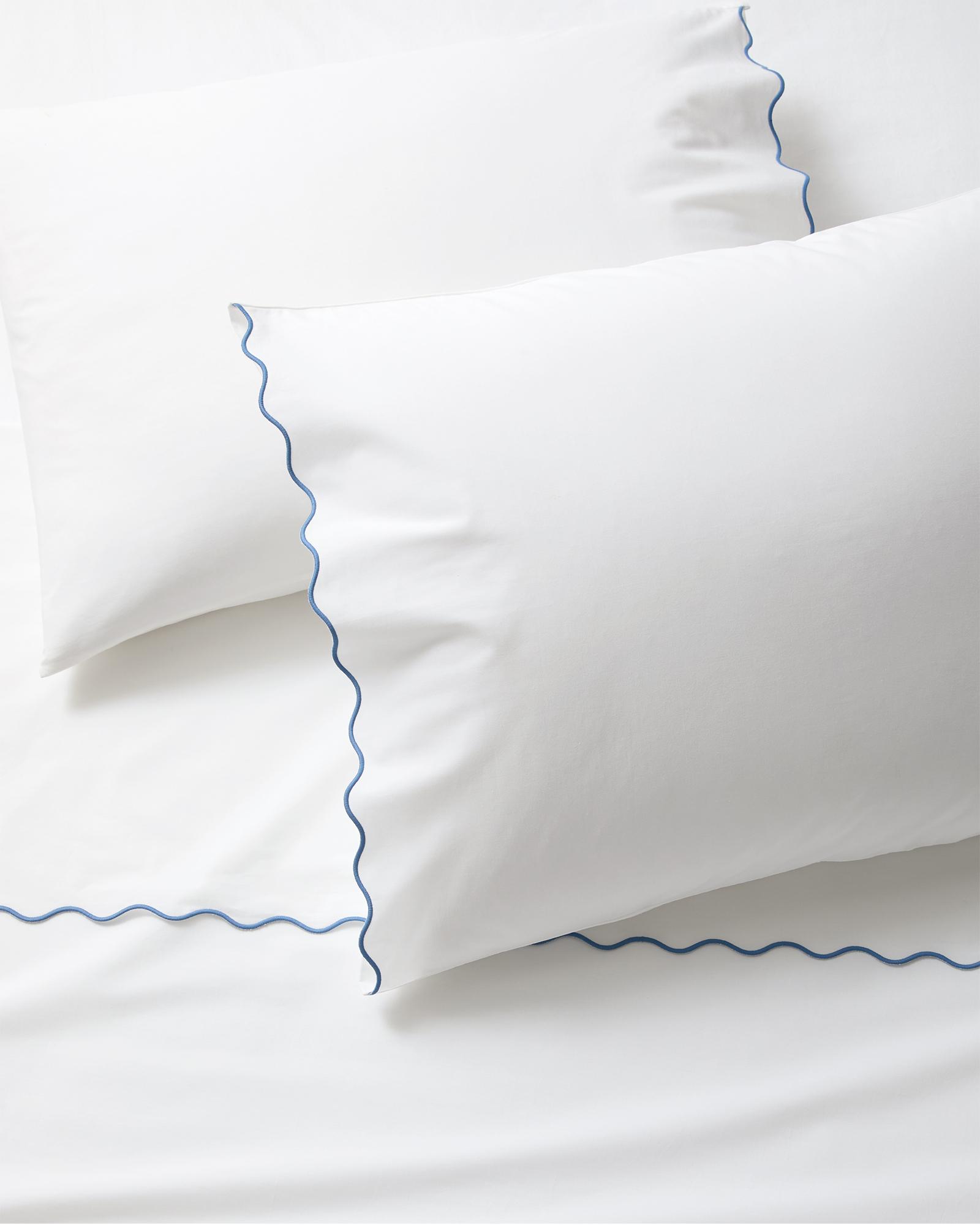 Wave Percale Sheet Set