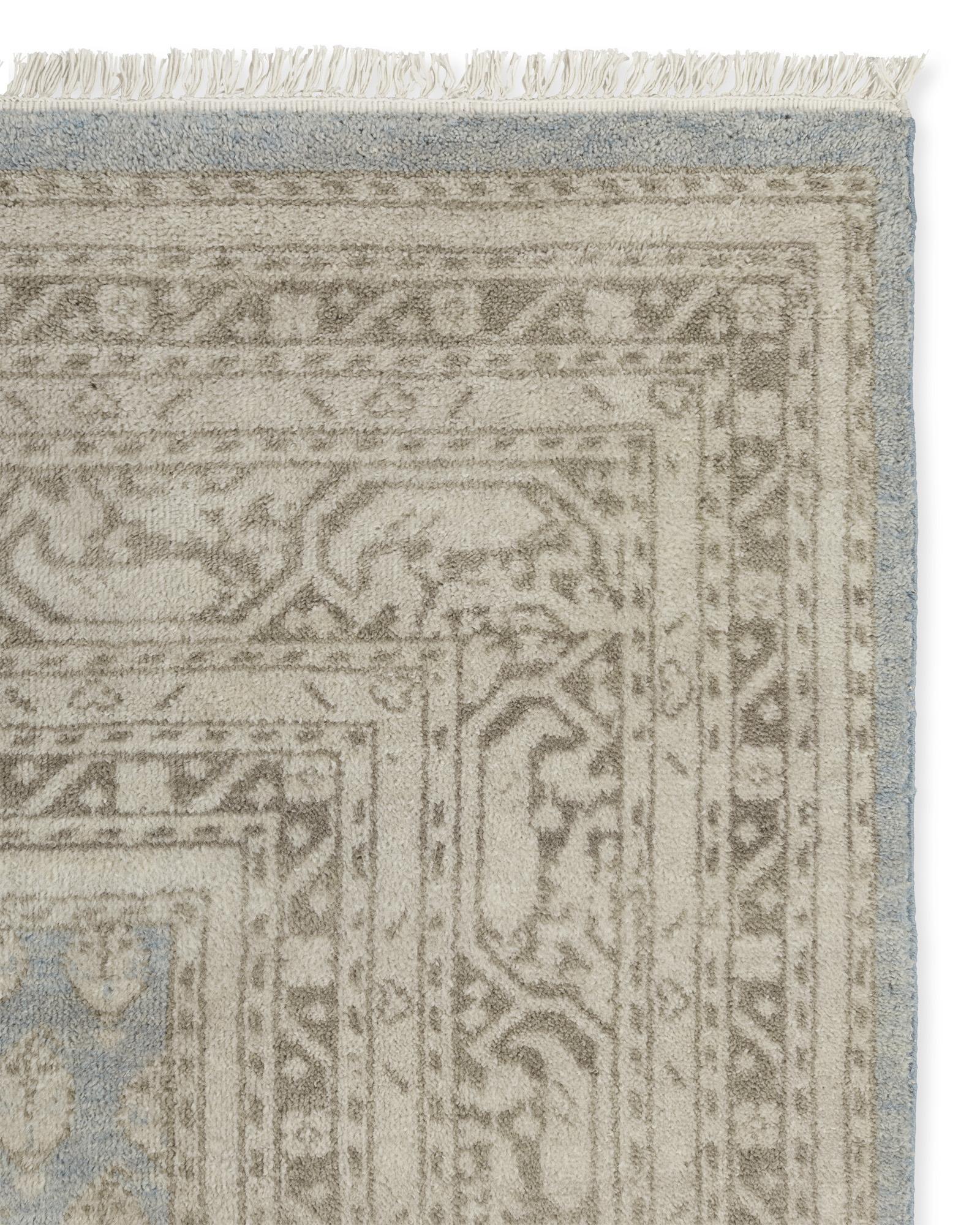 Larkin HandKnotted Rug Swatch Serena and Lily