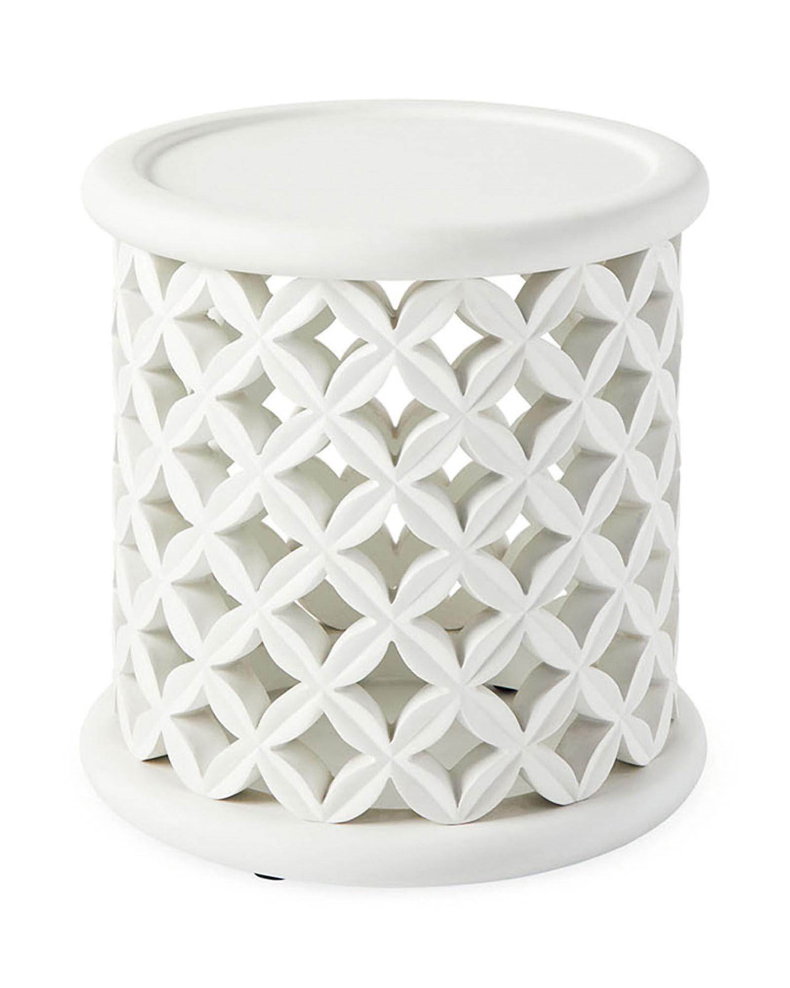 Bamileke Resin Side Table | Serena and Lily