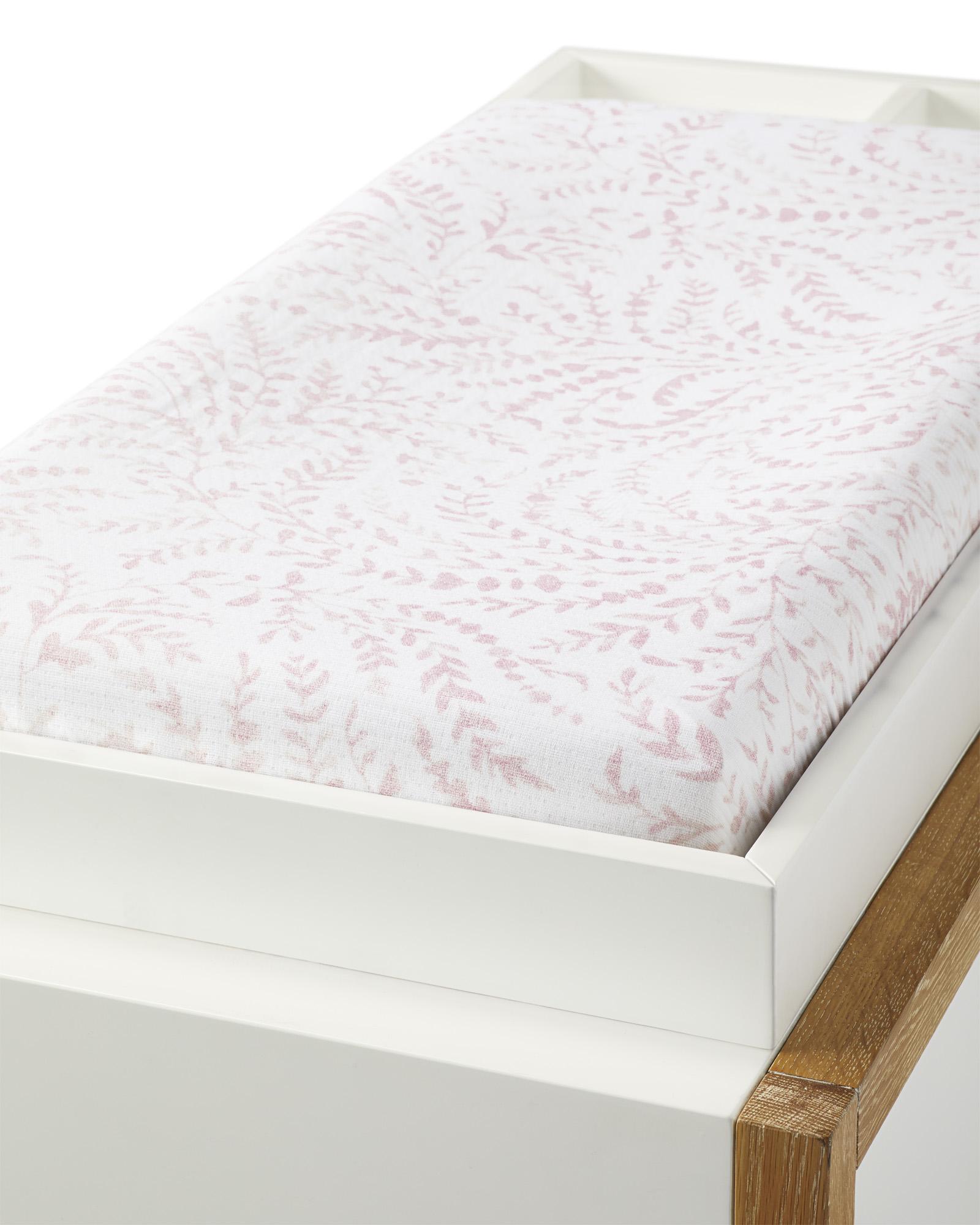 White changing pad clearance cover