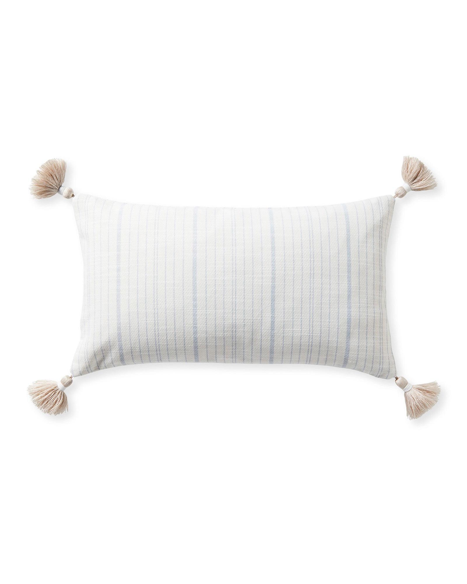 Surf Stripe Pillow Cover Serena and Lily