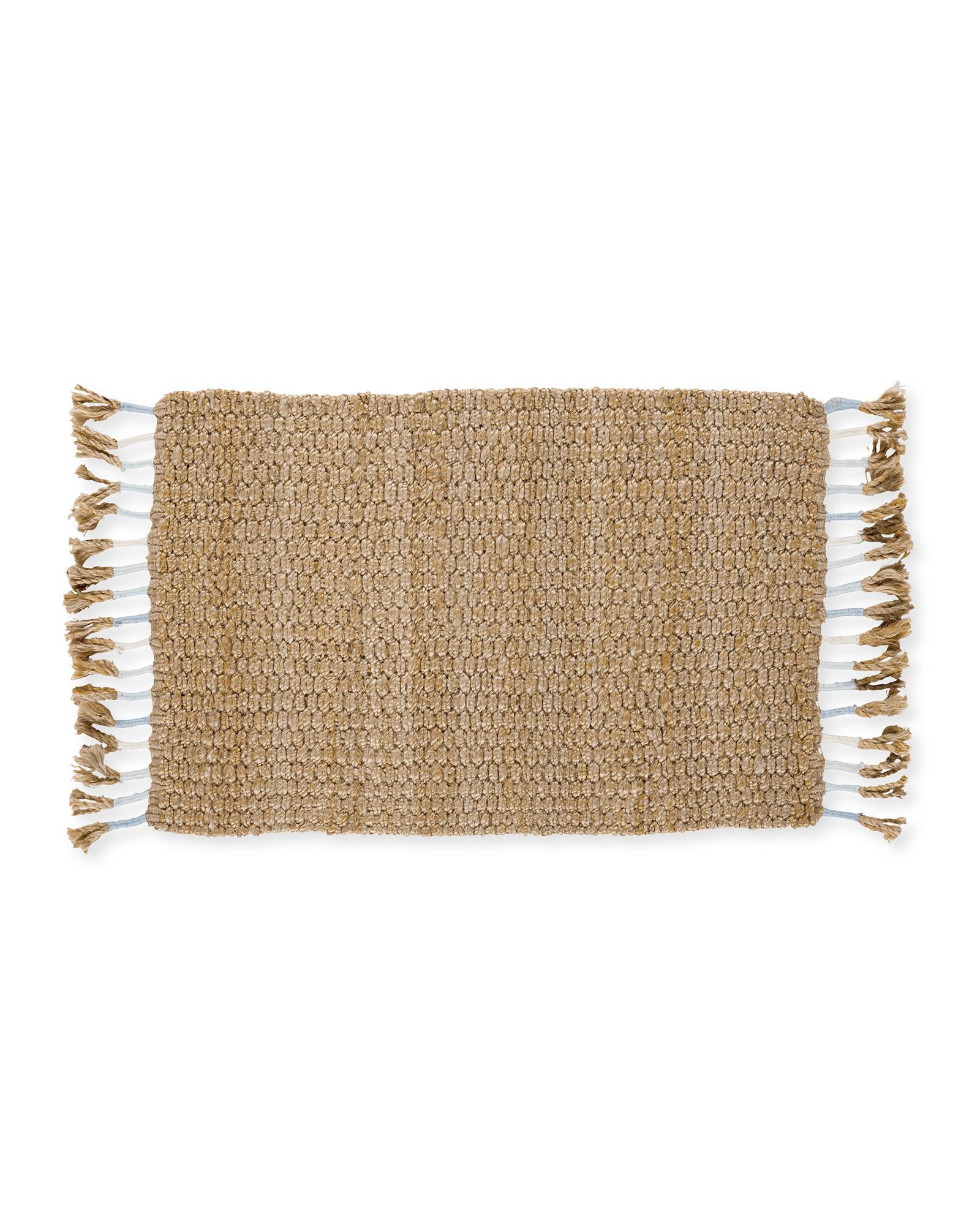 Fringed Jute Mat Serena and Lily