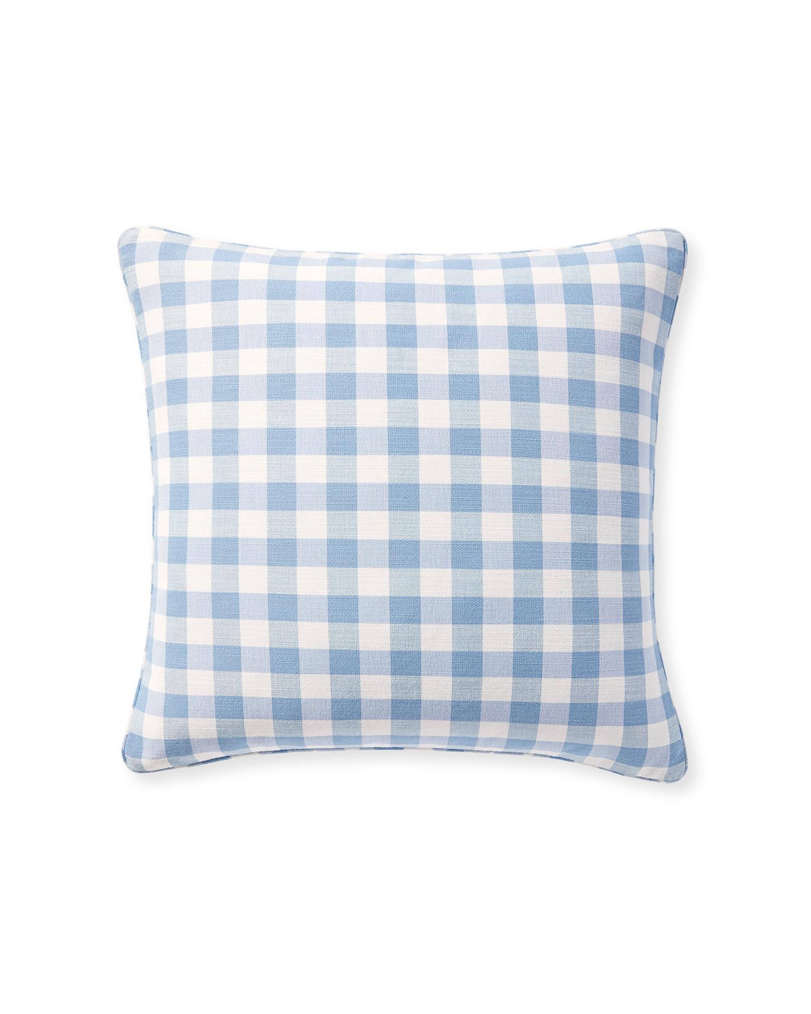 Perennials Classic Gingham Pillow Cover Serena and Lily