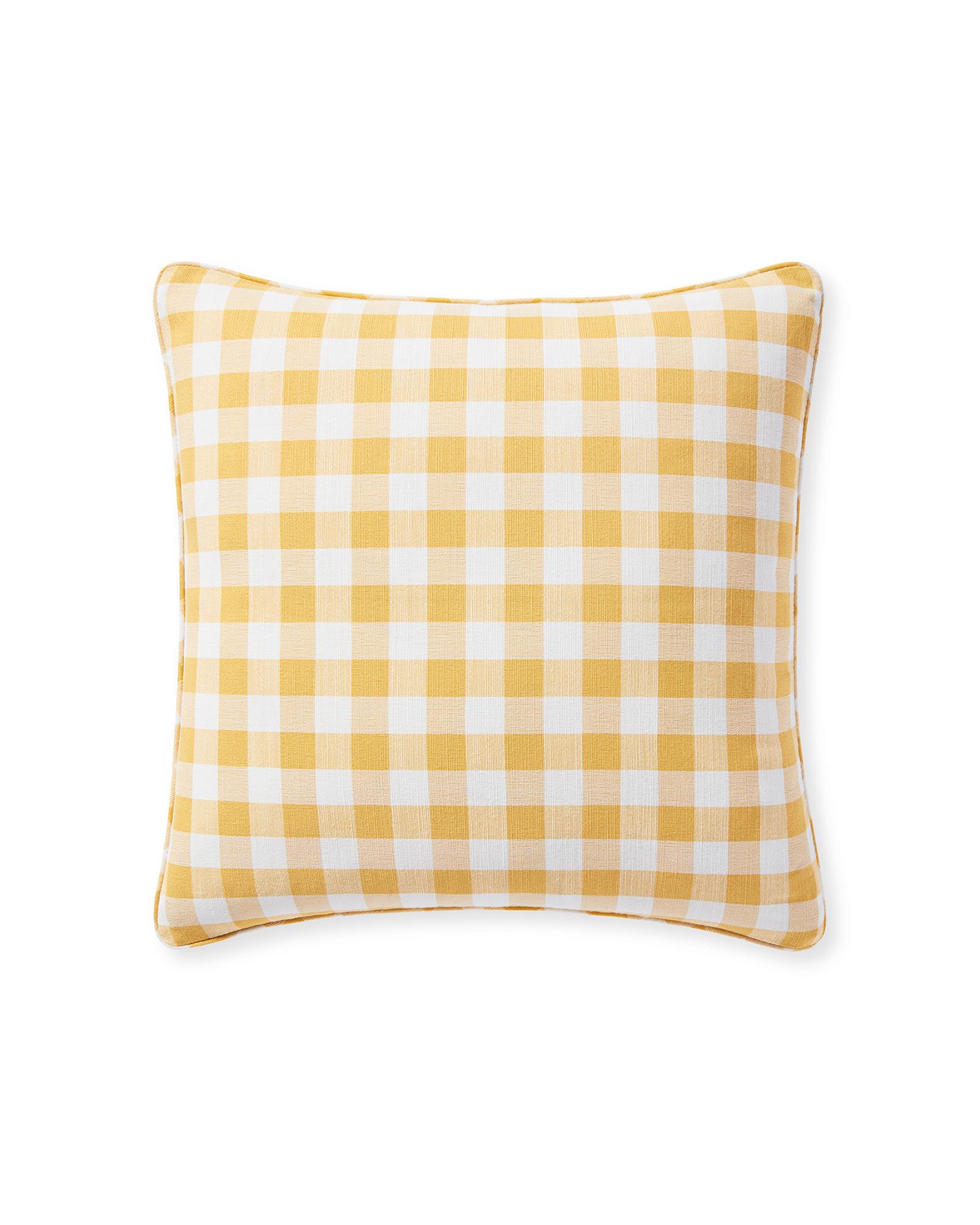 Perennials Classic Gingham Pillow Cover Serena and Lily