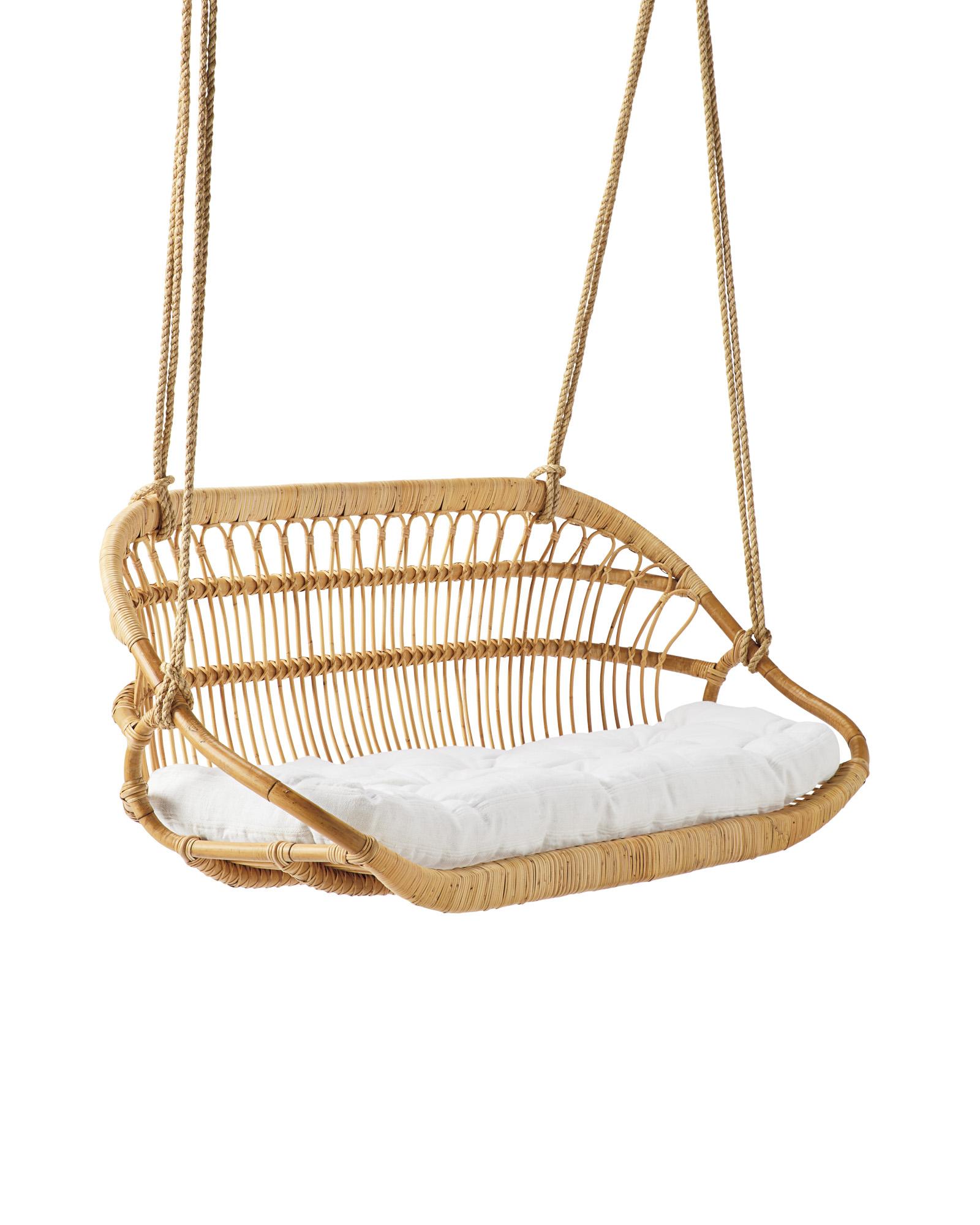 Rattan deals bench cushion