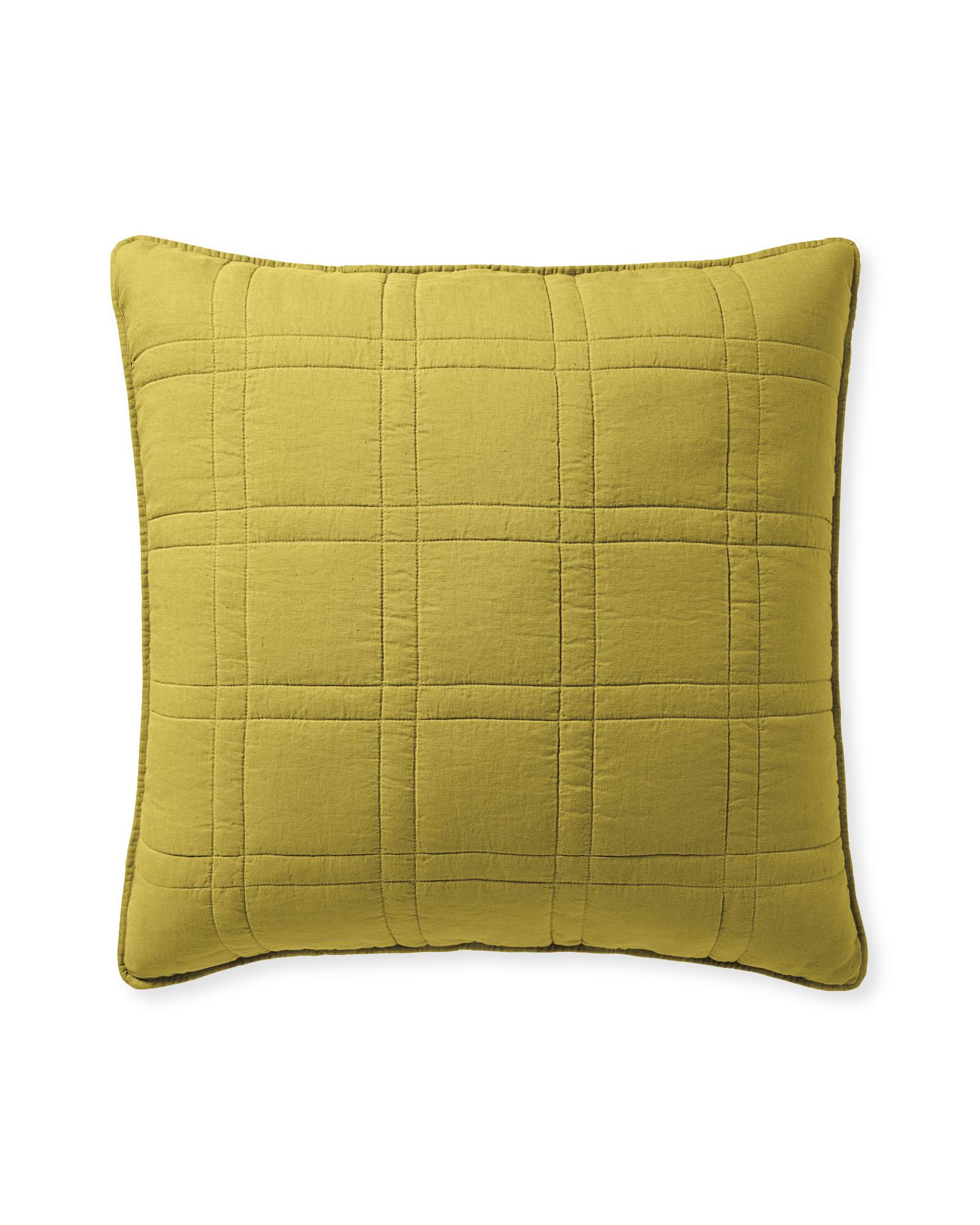 The Washed Linen Sham Serena and Lily