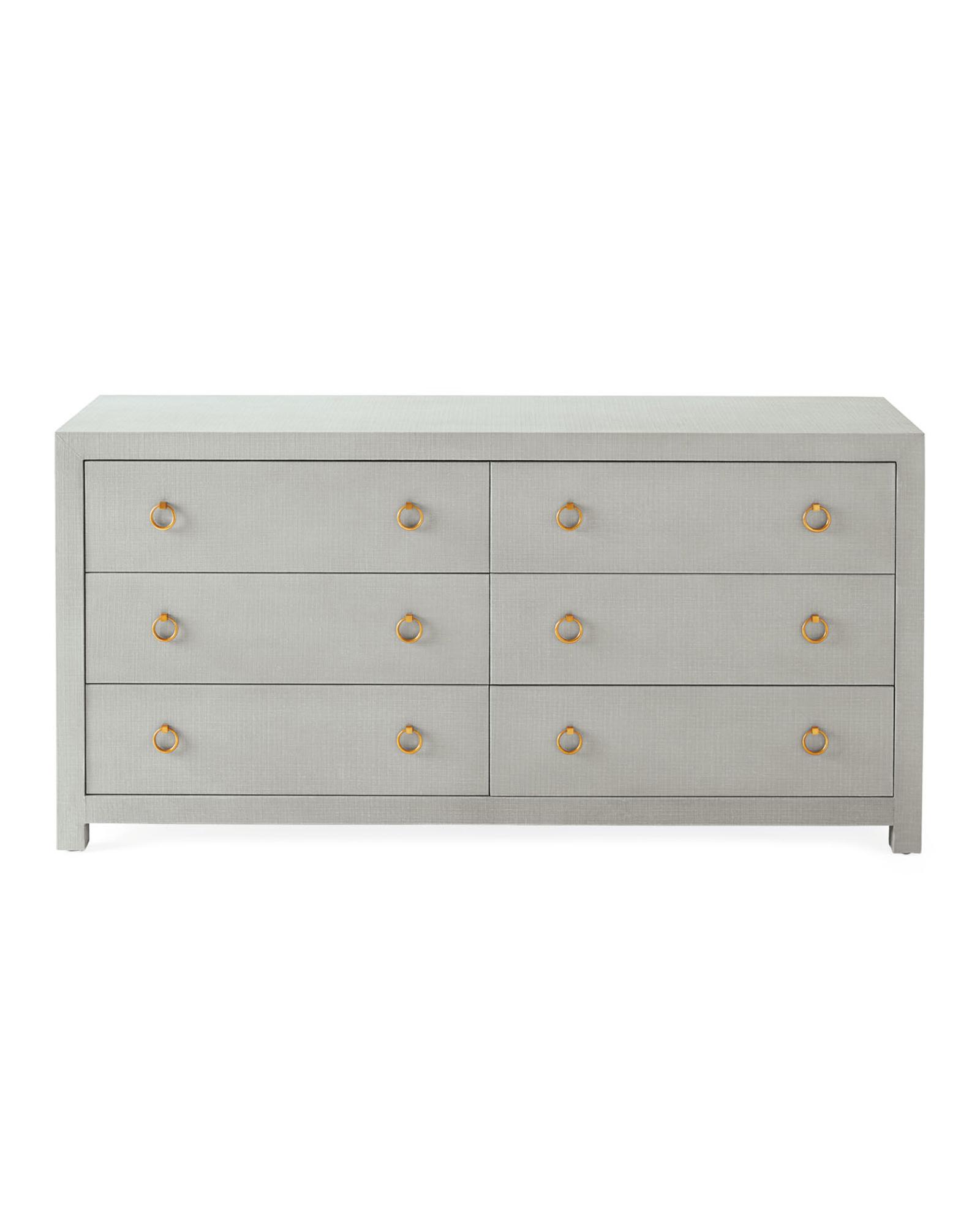 Driftway Wide Dresser - Dove | Serena and Lily