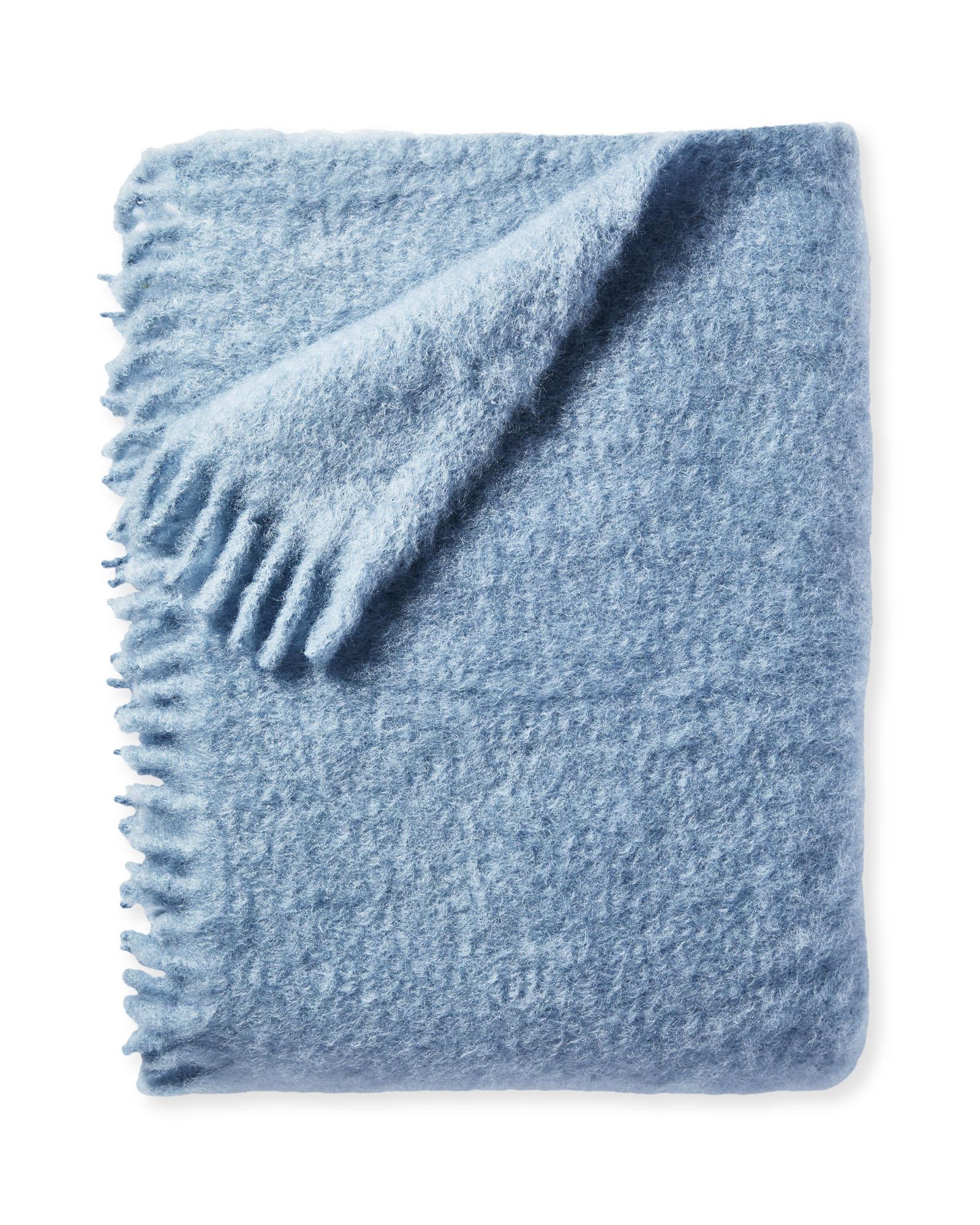 Mohair throw online rug