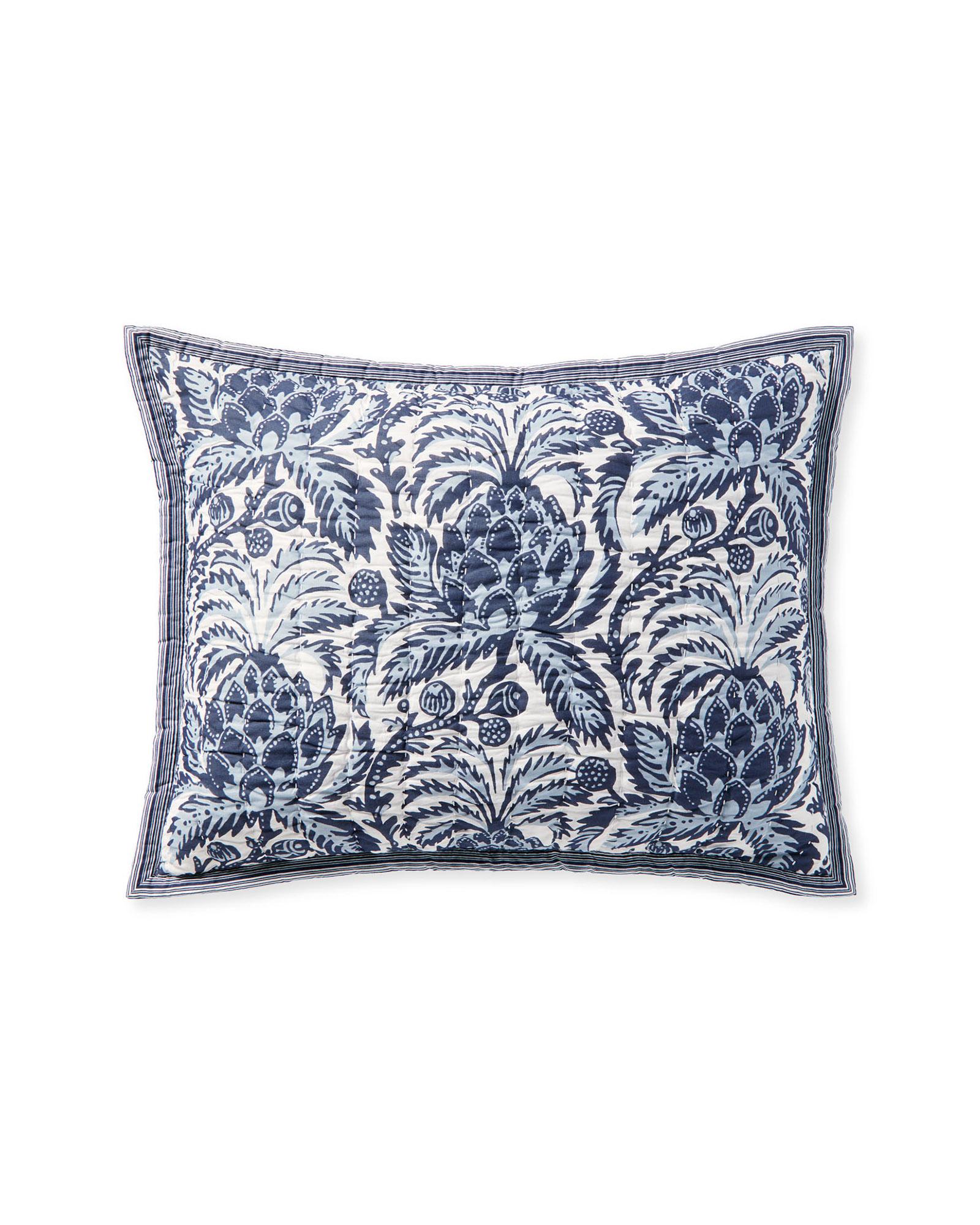Artichoke Quilted Sham Serena and Lily