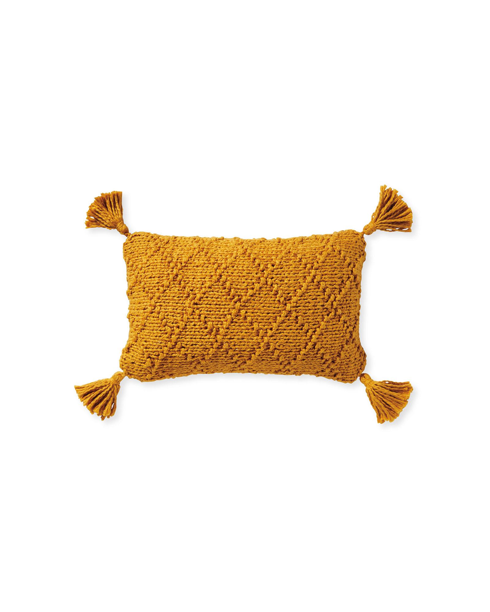 Fisherman's Knit Pillow Cover Serena and Lily
