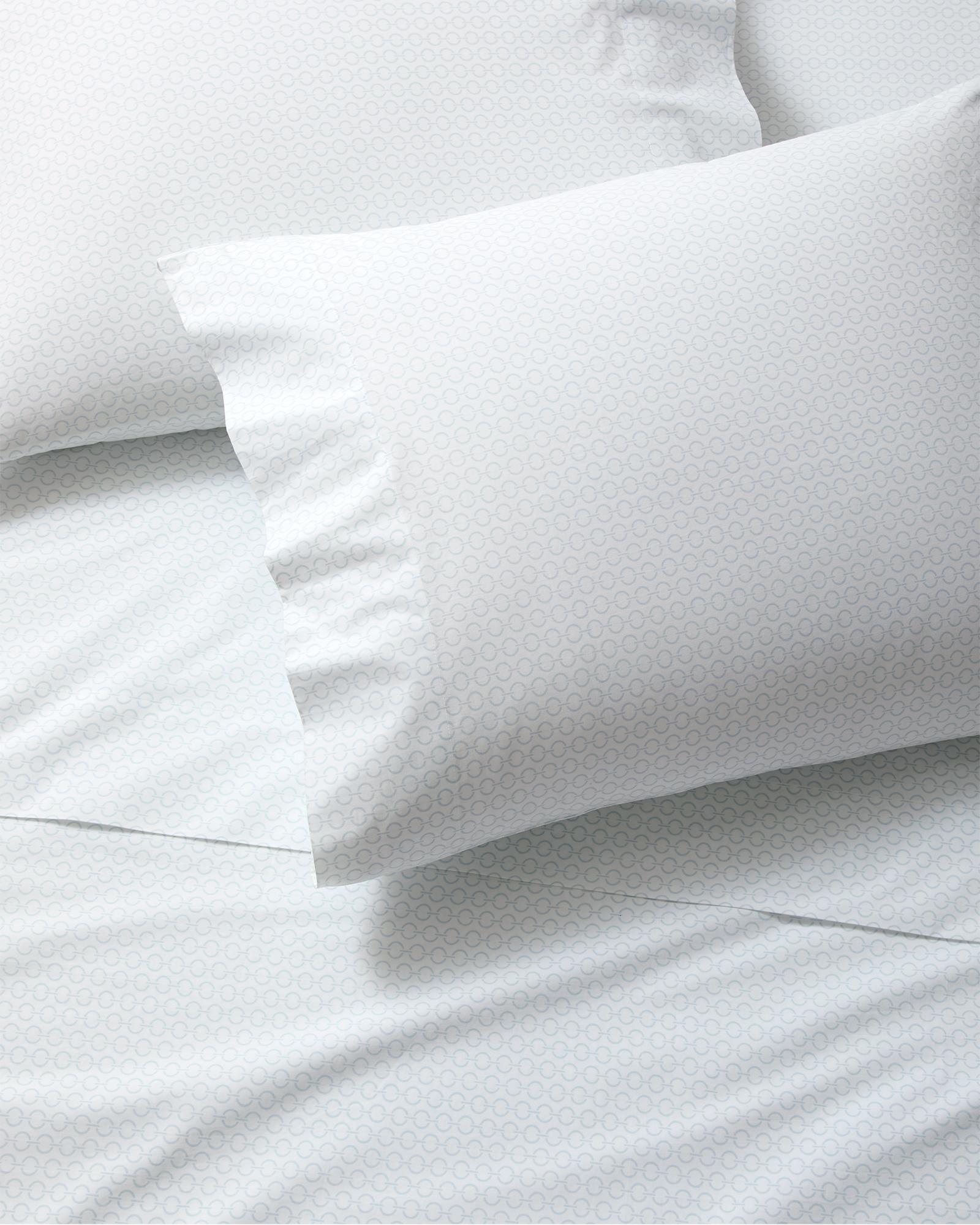 Classic Ring Percale Sheet Set Serena and Lily