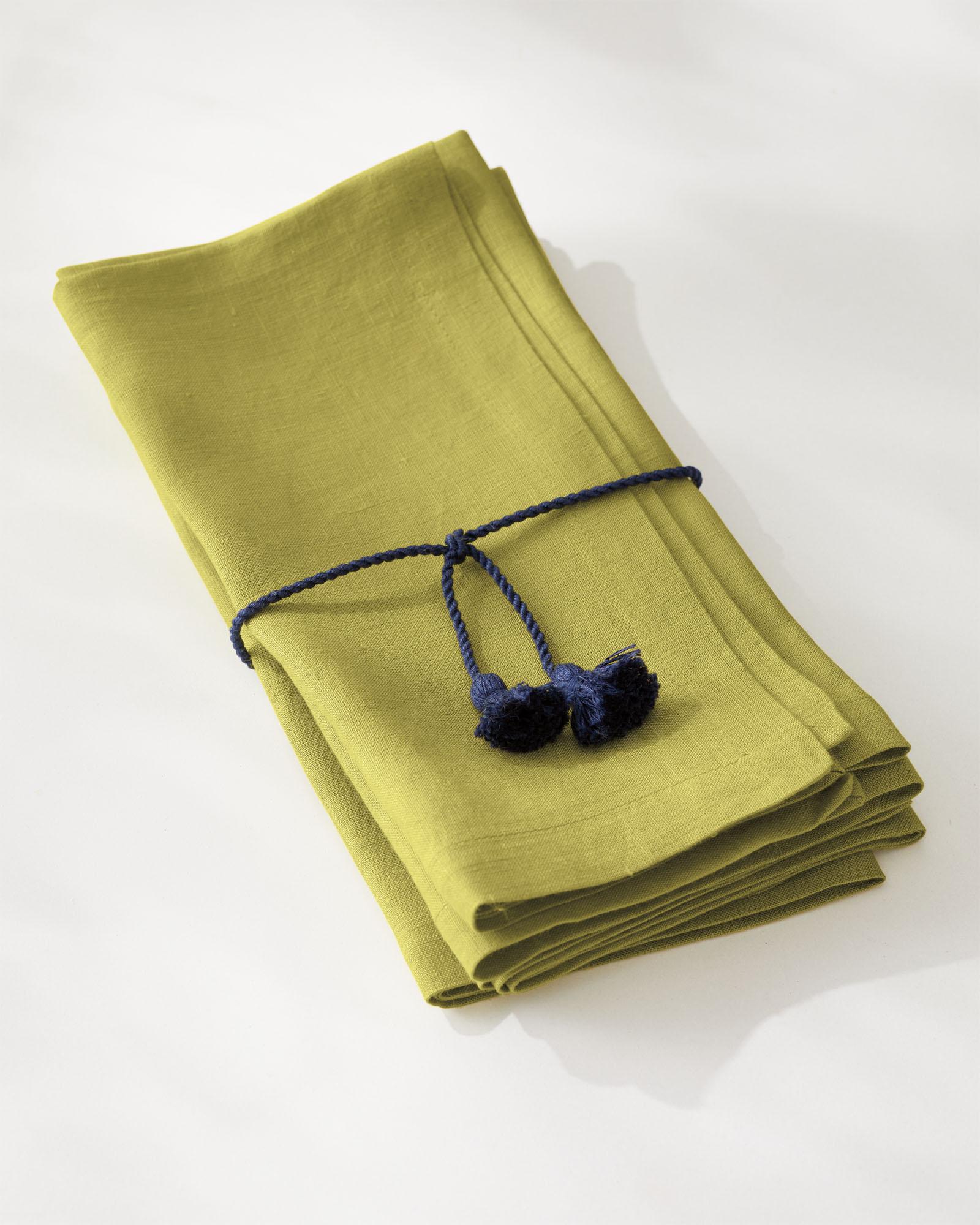 Salento Linen Napkins (Set of 4) Serena and Lily