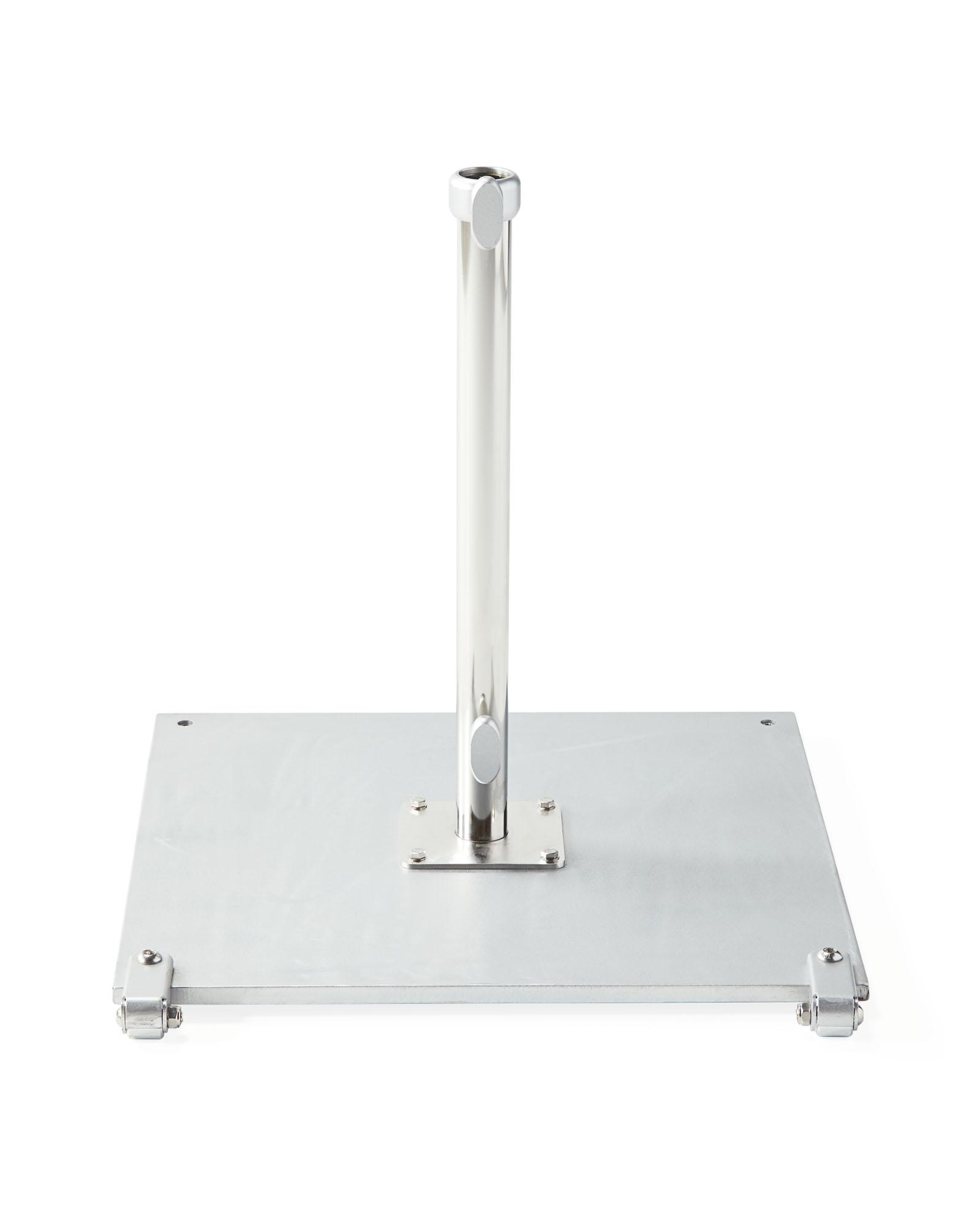 Grove Free Standing Paper Towel Holder with Weighted Base, White