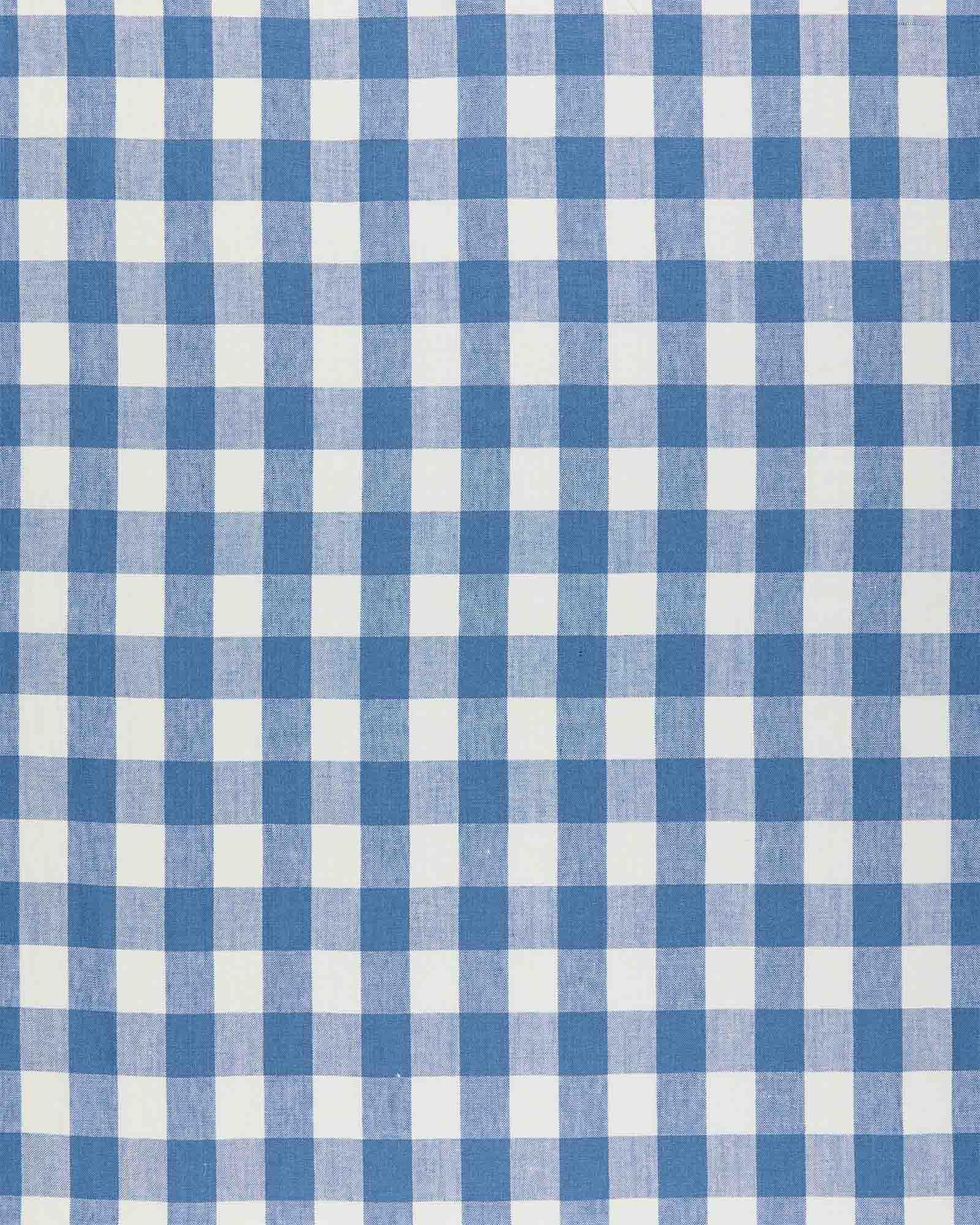 Fabric by The Yard - Perennials Gingham in Coastal Blue | Serena & Lily