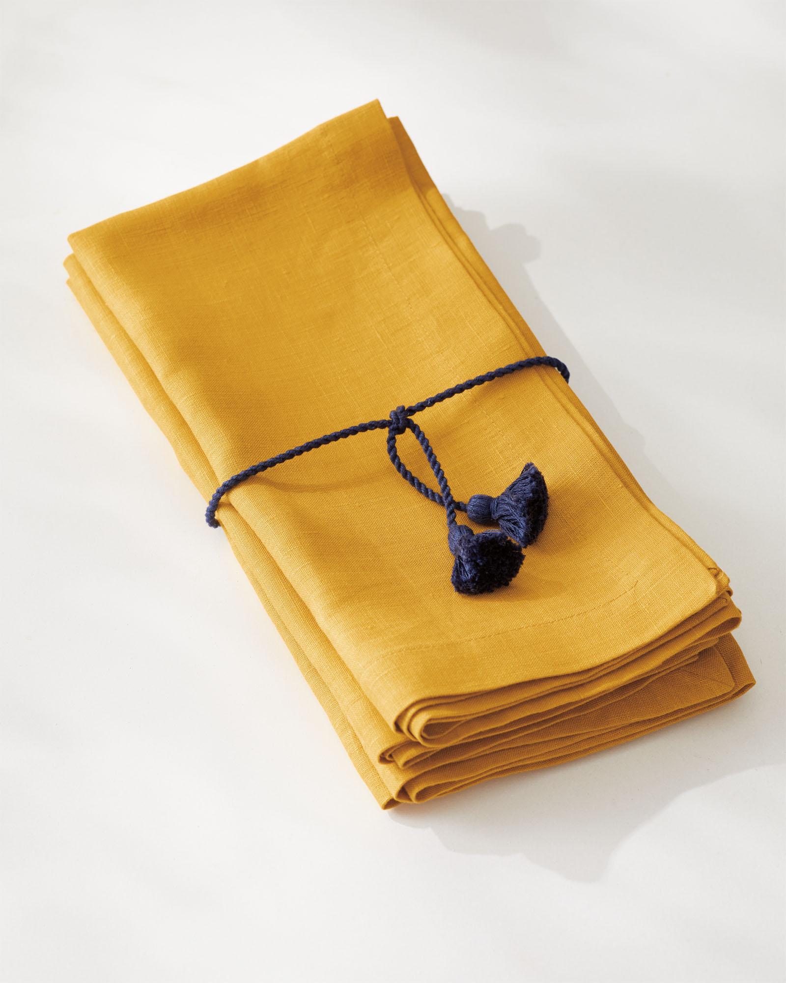 Salento Linen Napkins (Set of 4) Serena and Lily