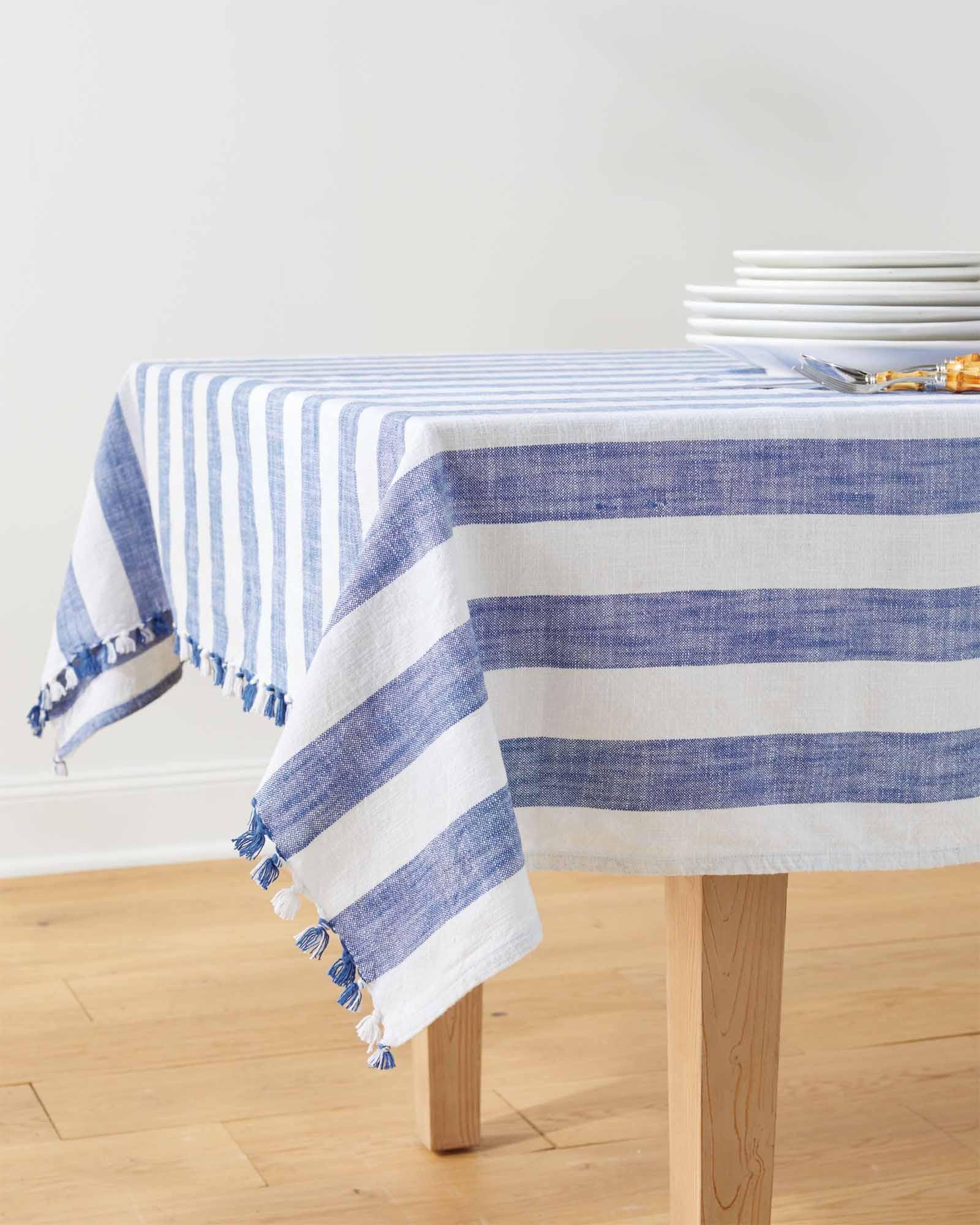 Awning Stripe Tablecloth