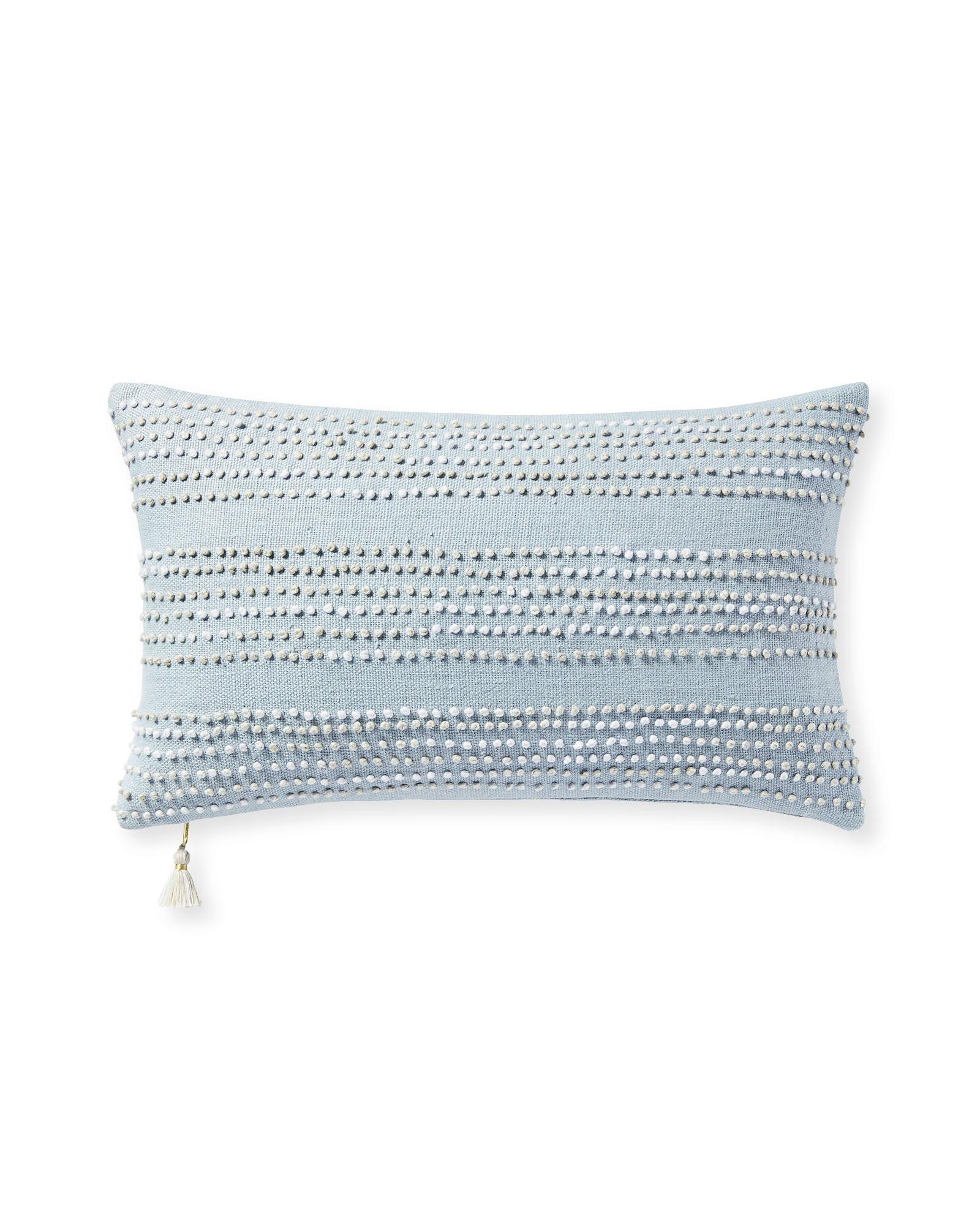 NEW Serena & Lily Campania Medallion Pillow hot Cover (20”SQ)-Coastal Blue